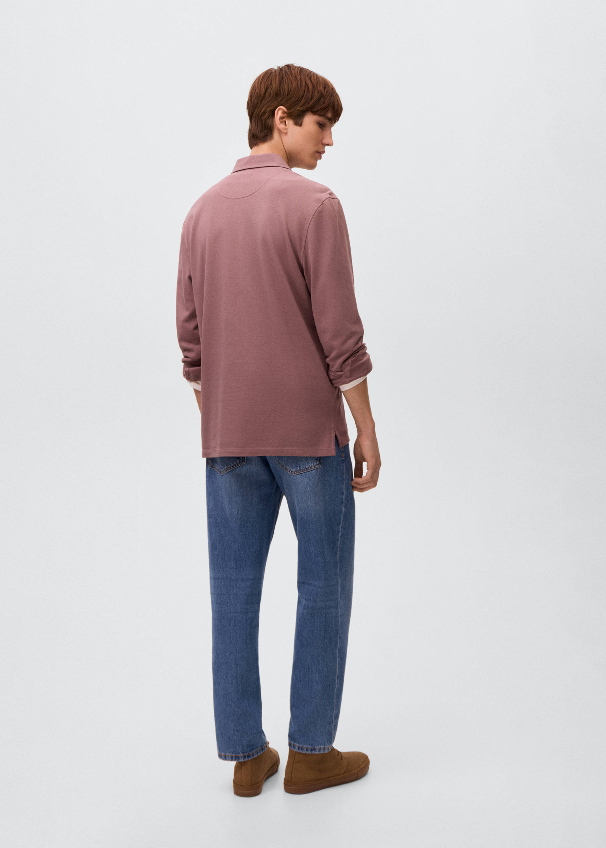 Camisa polo algodón - Reverso del artículo