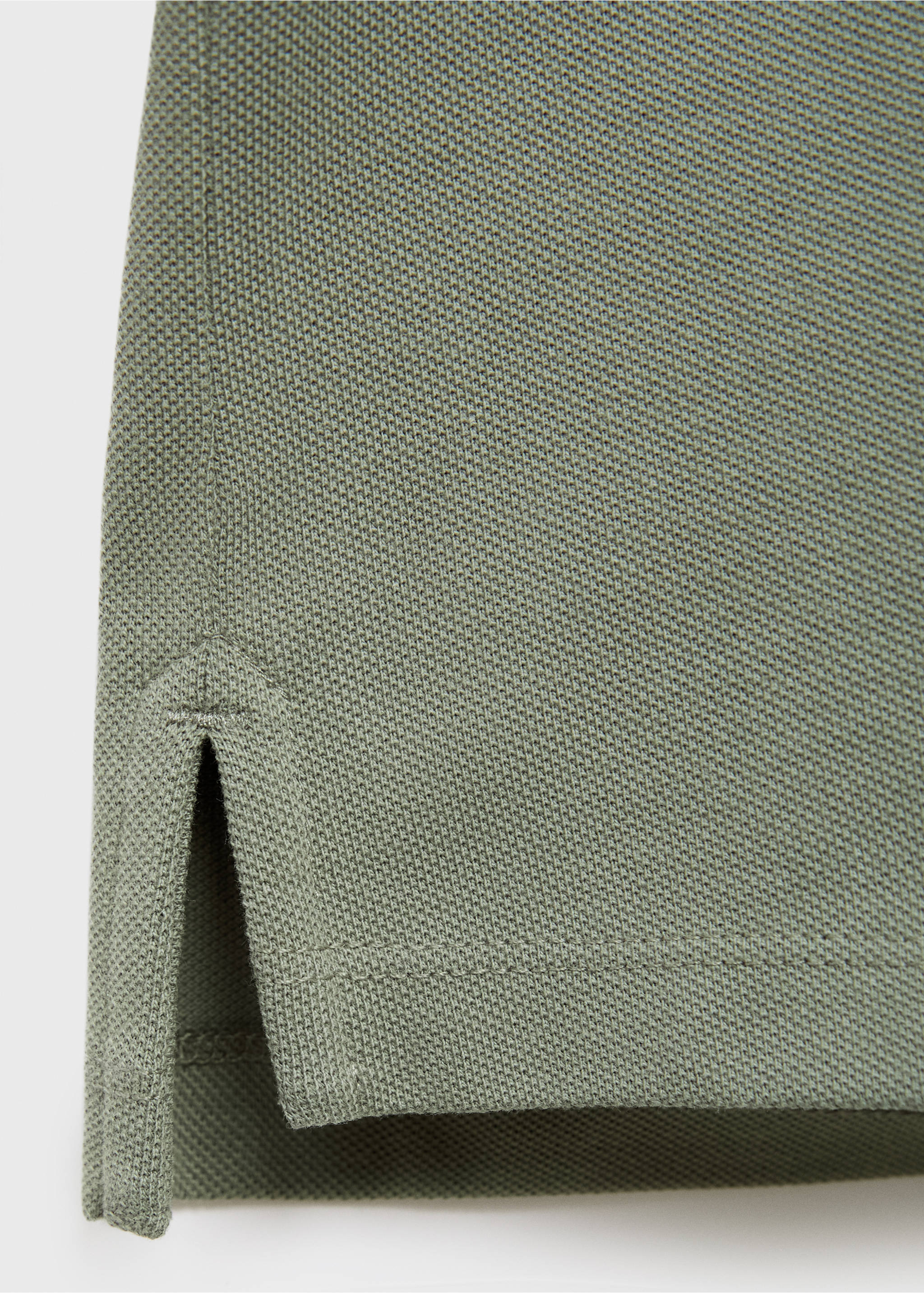 Camisa polo algodón - Detalle del artículo 0, Khaki. Ref: 17028638-00.