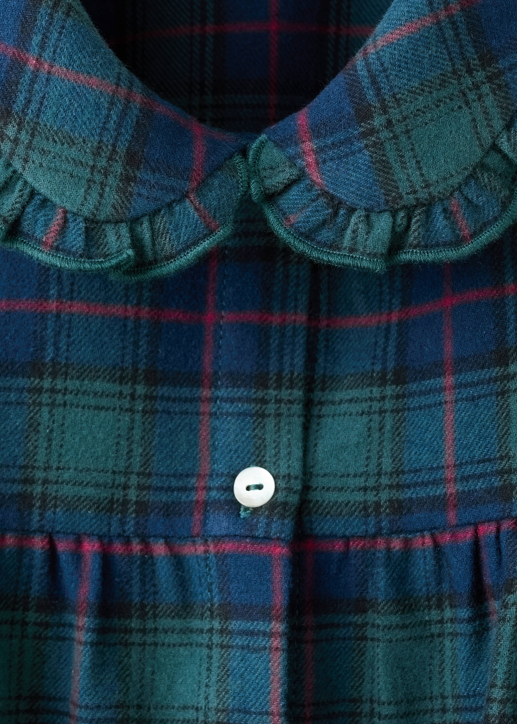 Set of long check pyjamas - Details of the article 0