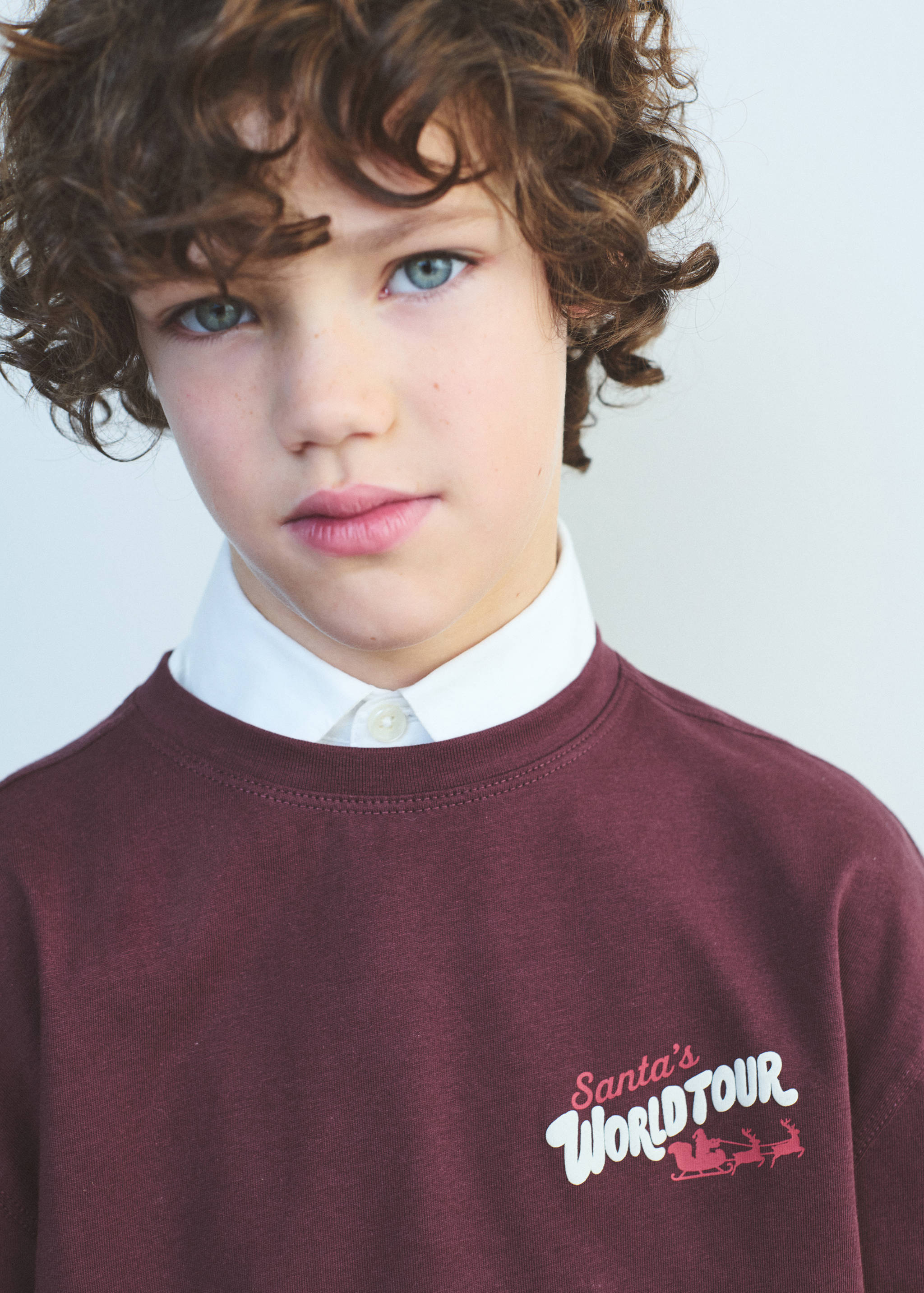 Christmas-print t-shirt - Details of the article 6