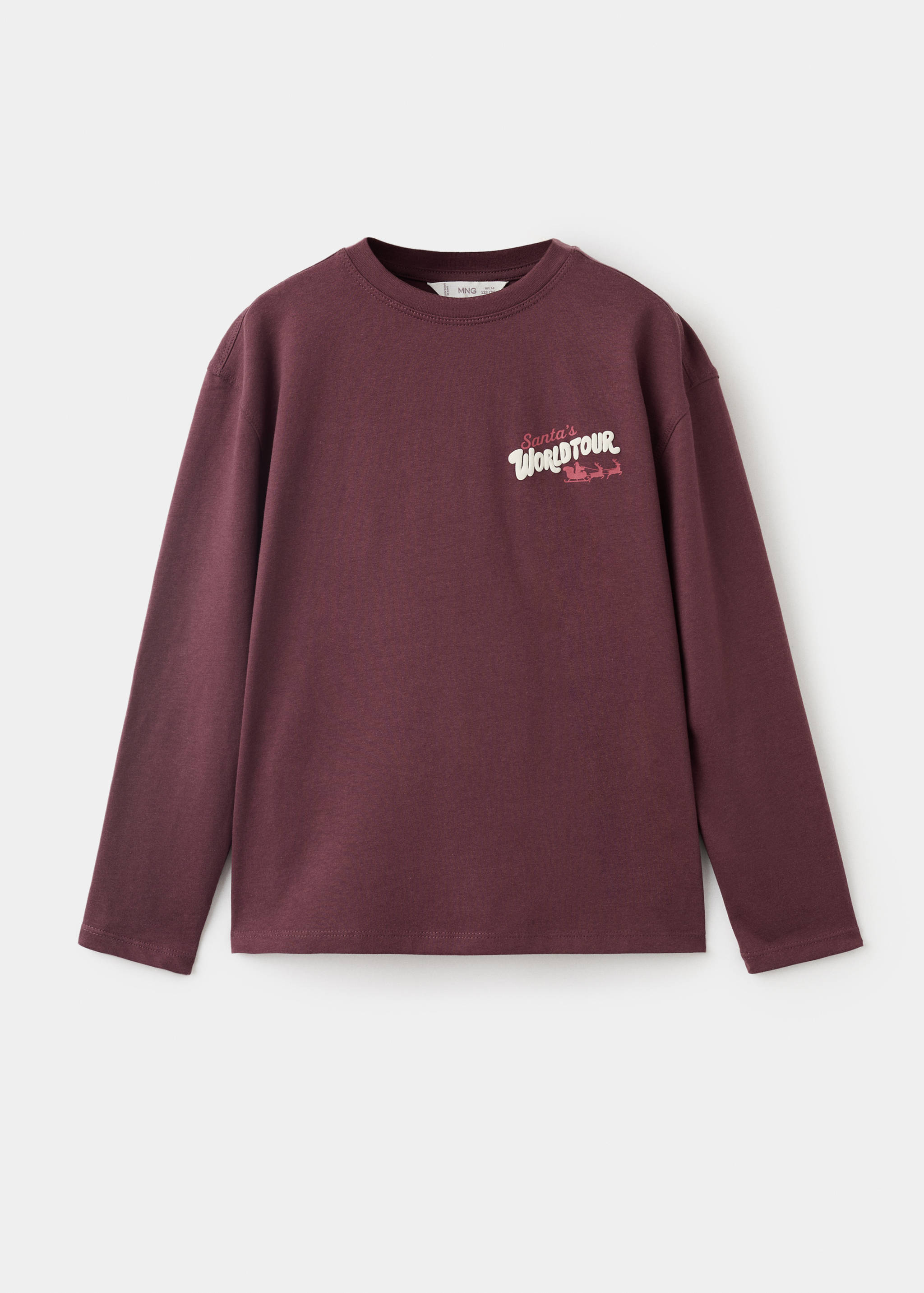 Christmas-print t-shirt - Article without model