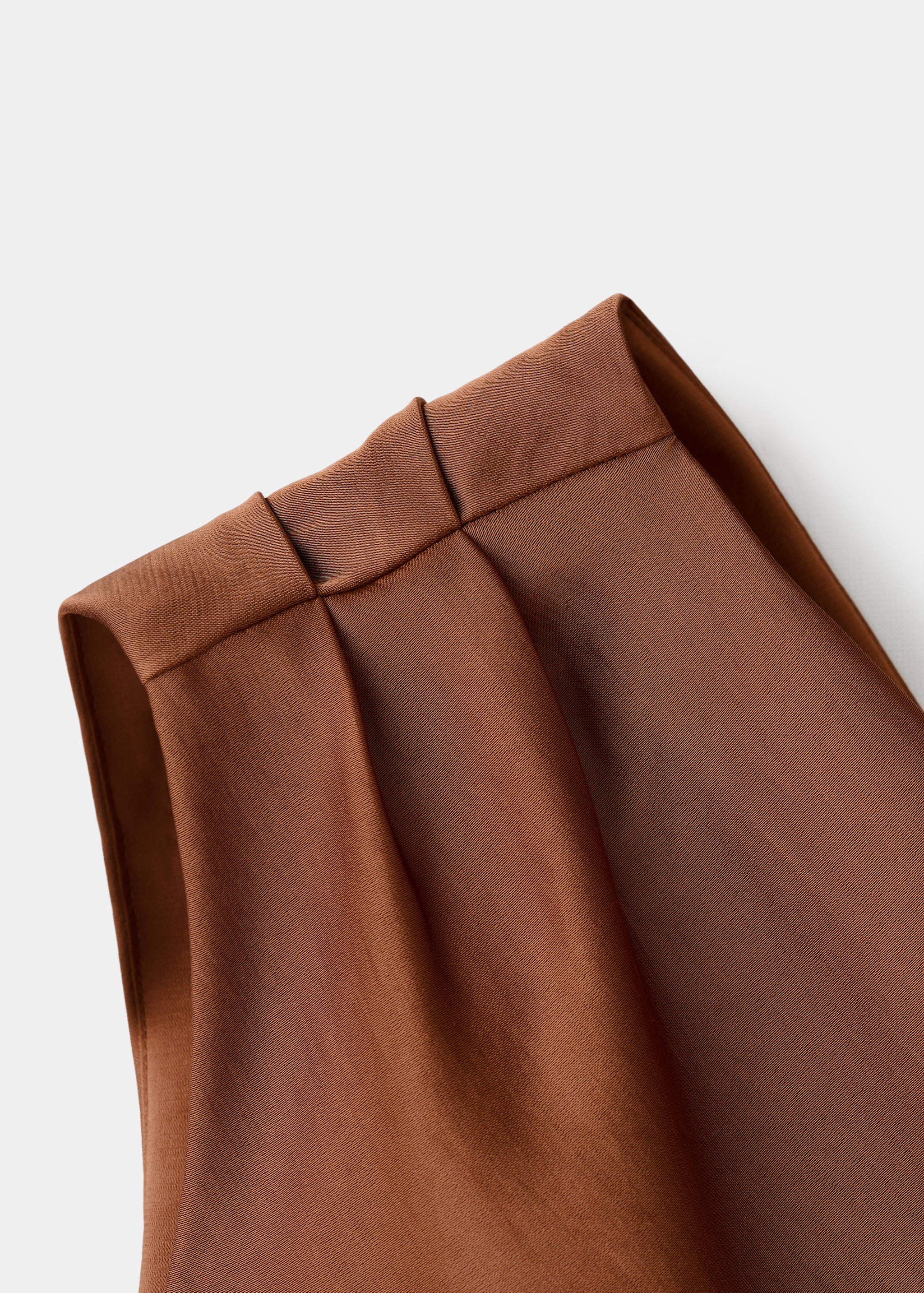 Asymmetrical satin dress - Details of the article 8