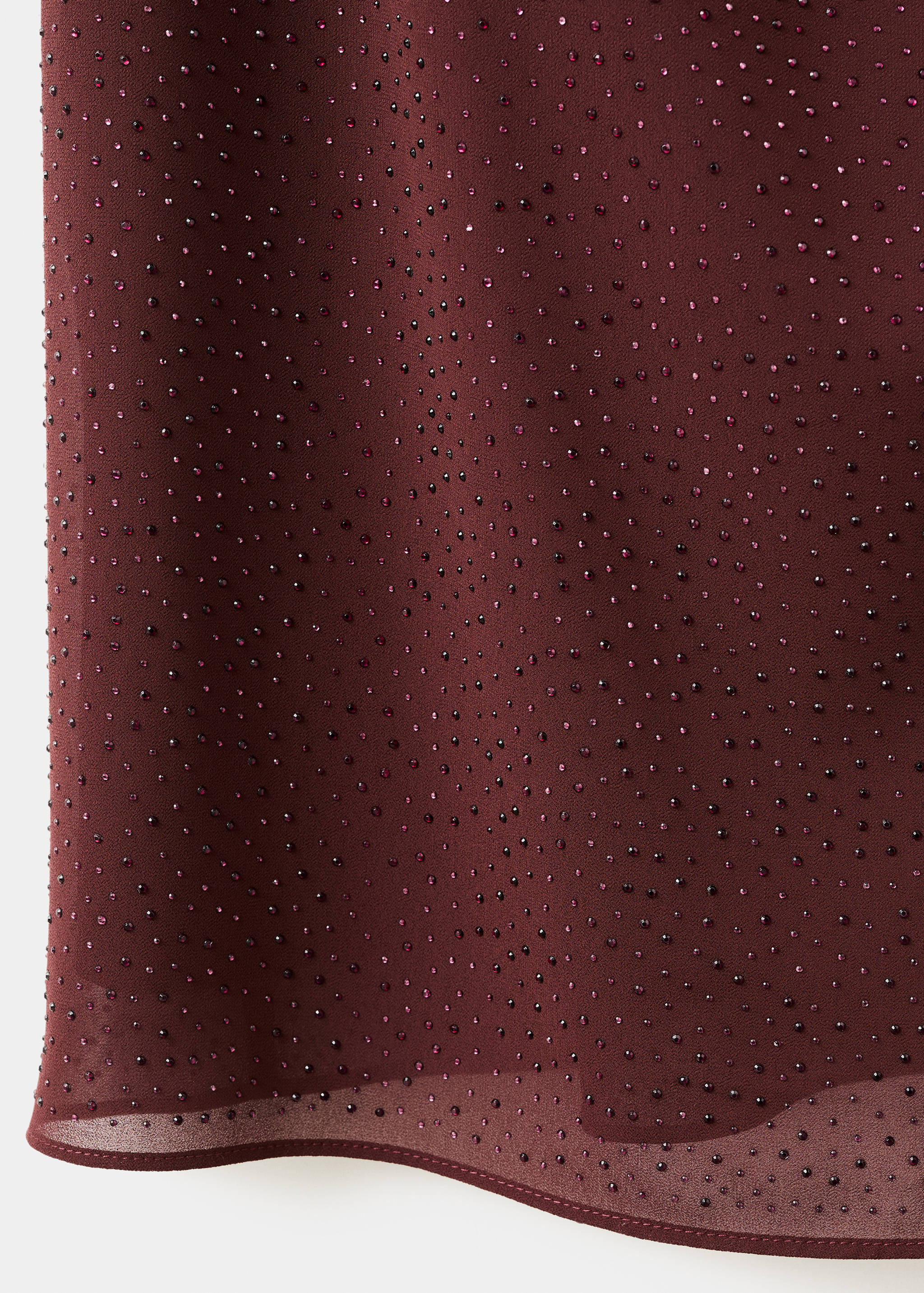 Strasszos, aszimmetrikus ruha - A termék adatai 0