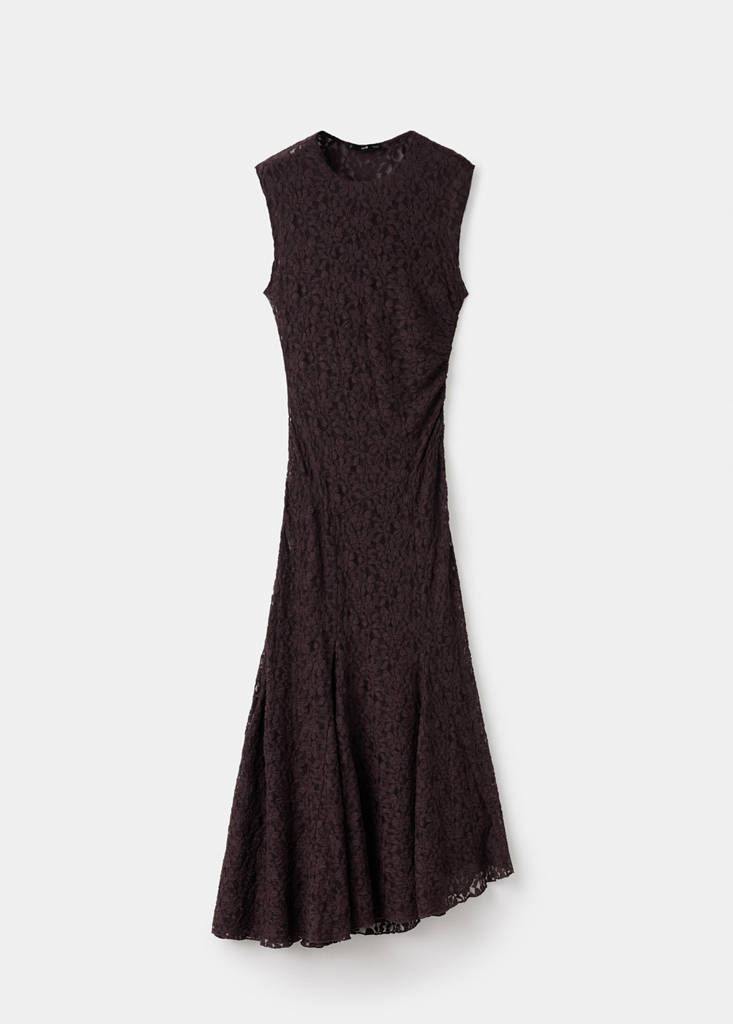 Asymmetric lace dress thumbnail 5