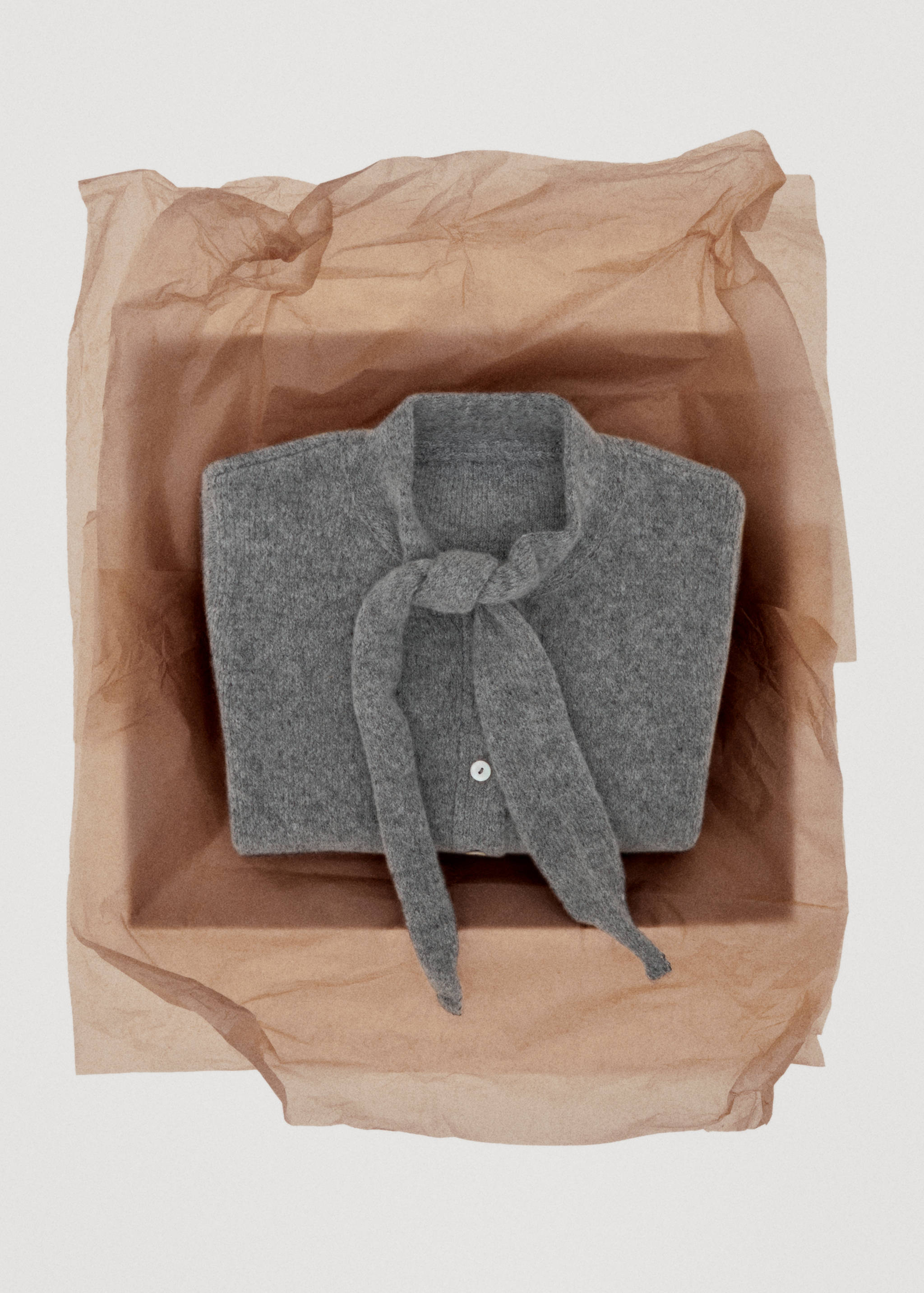 Cardigan nœud col - Détail de l'article 7