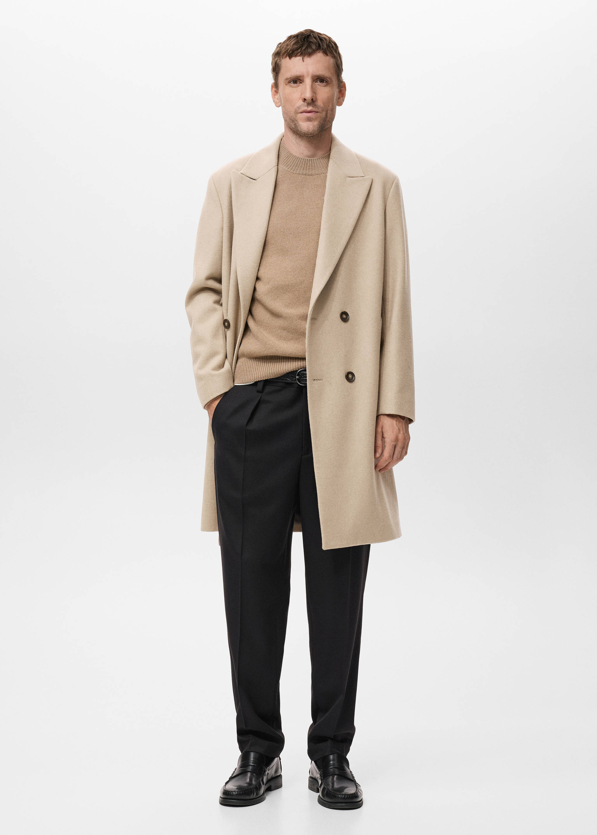 Штани regular fit з виточками - Загальний план