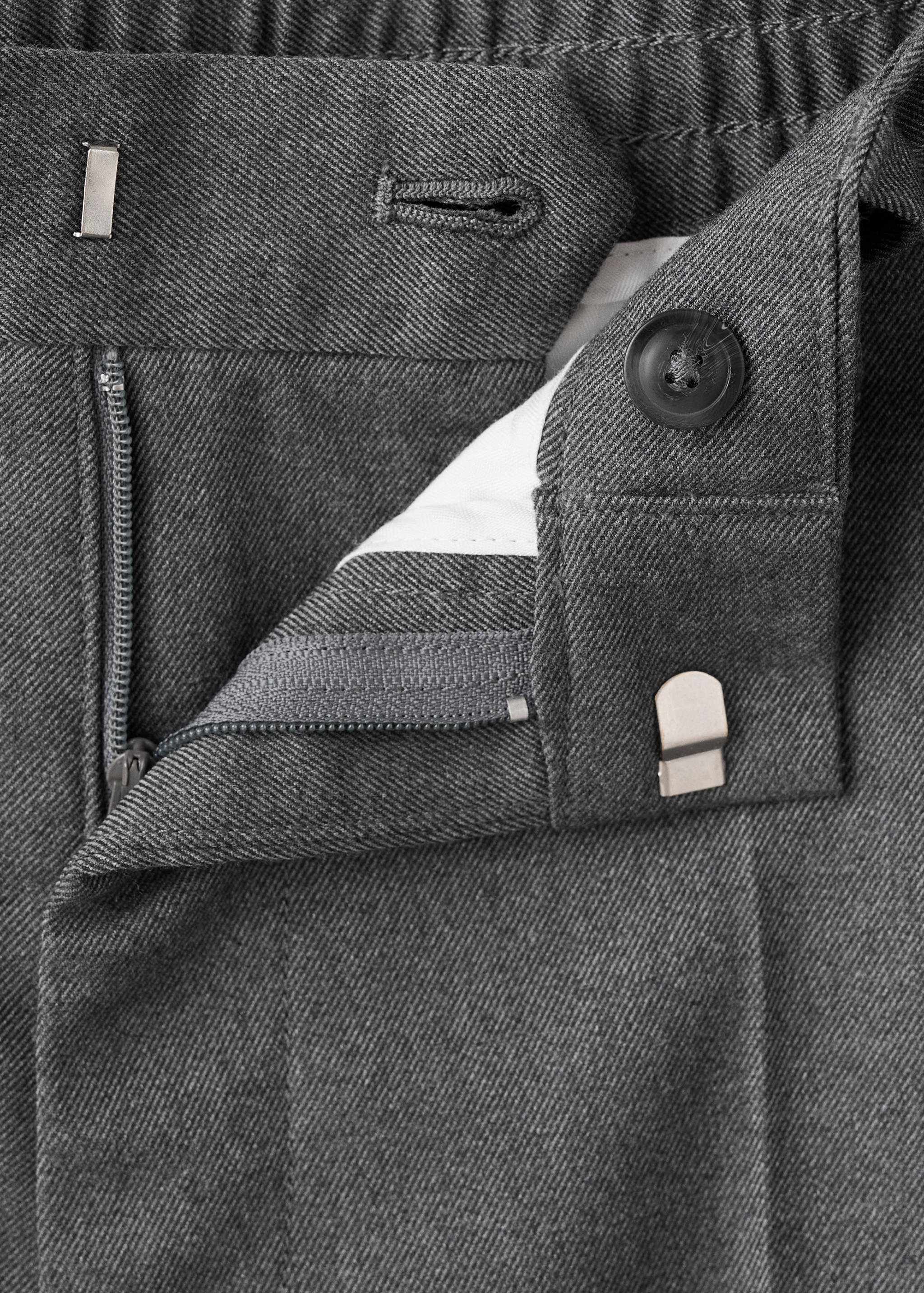 Pantalón recto fluido - Detalle del artículo 8