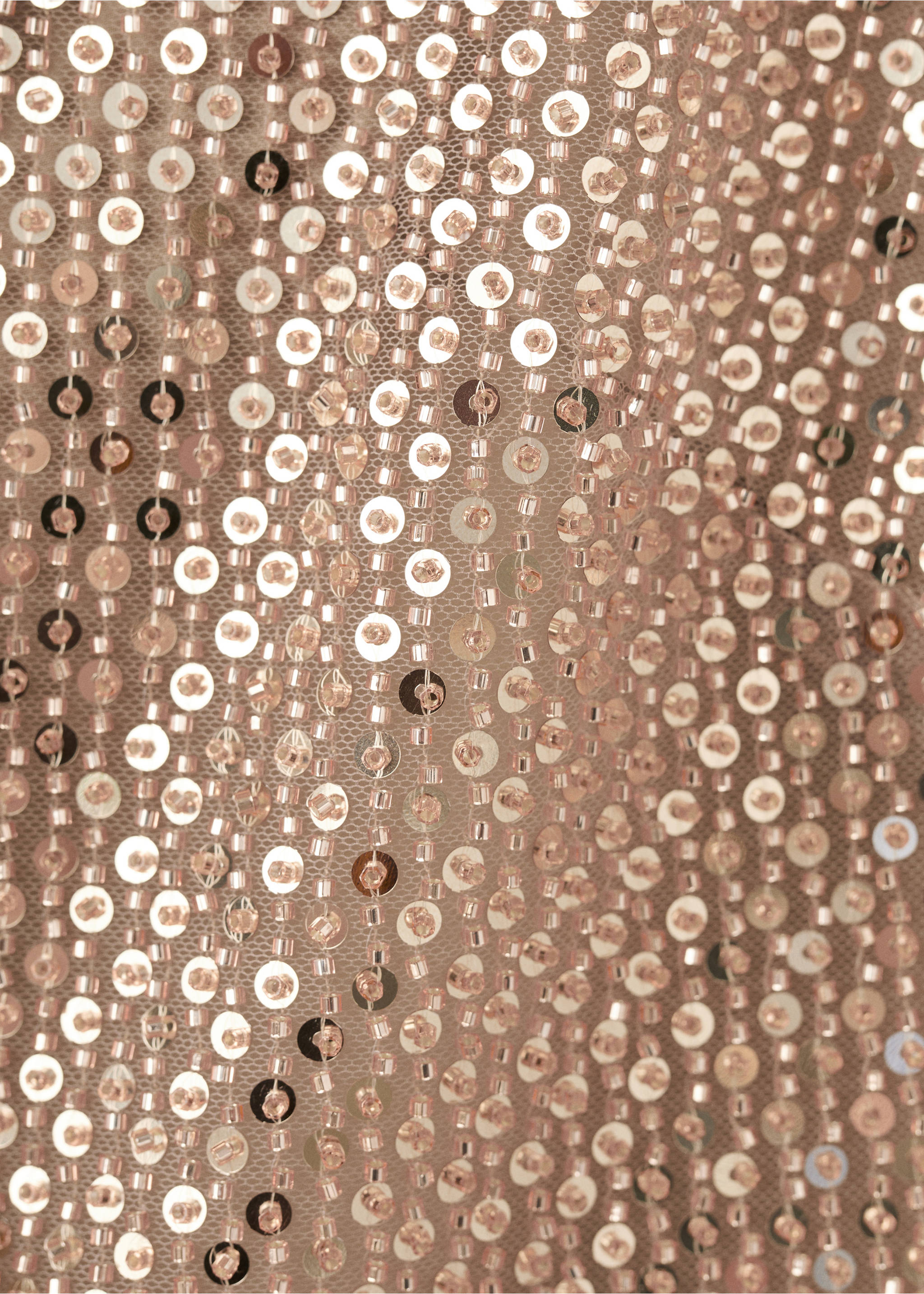 Top with sequins and bow - Details of the article 0, Brown. Ref: 17029209-00.