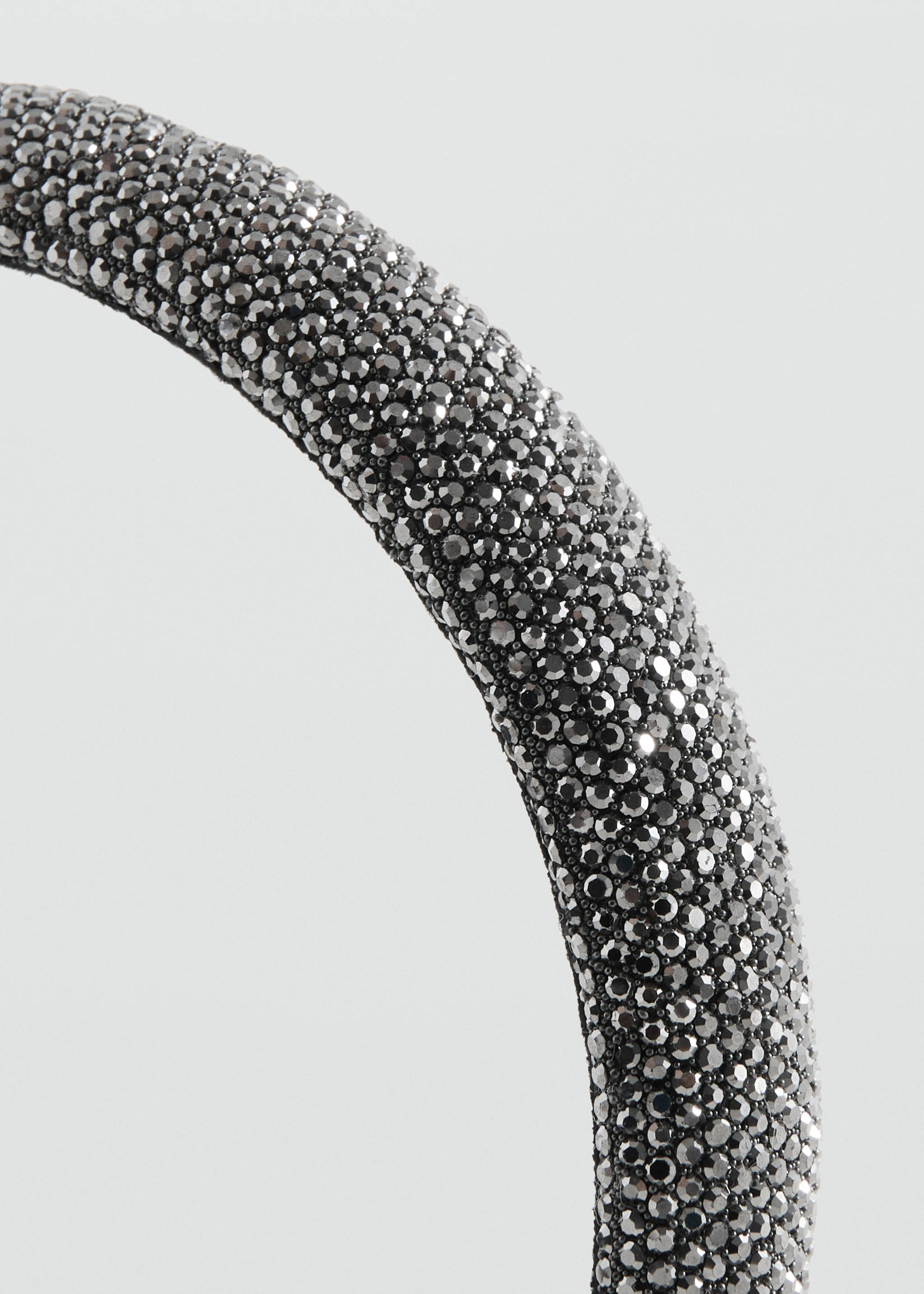 Rhinestone hairband - Medium plane