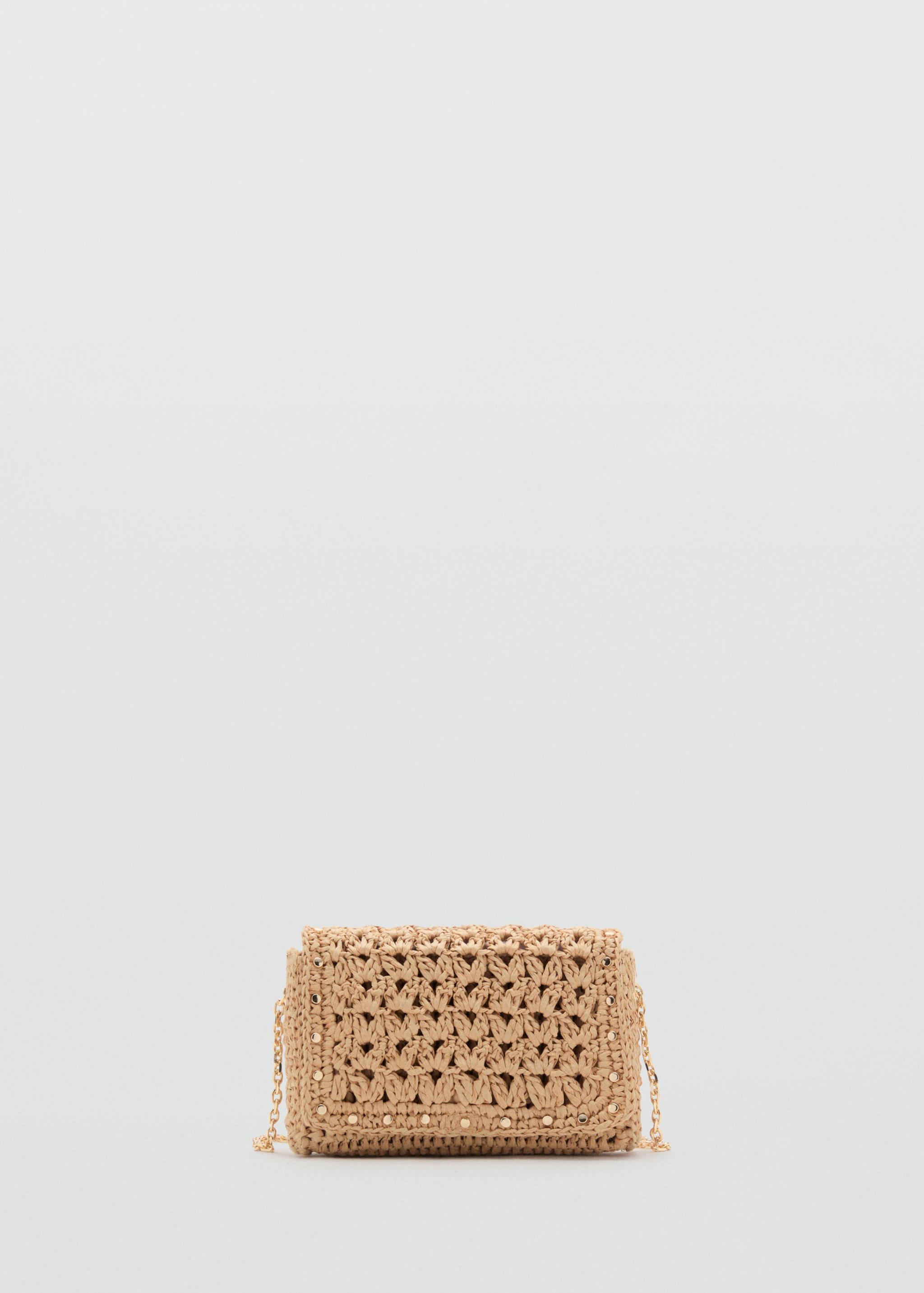 Mini natural fibre crossbody bag - Article without model