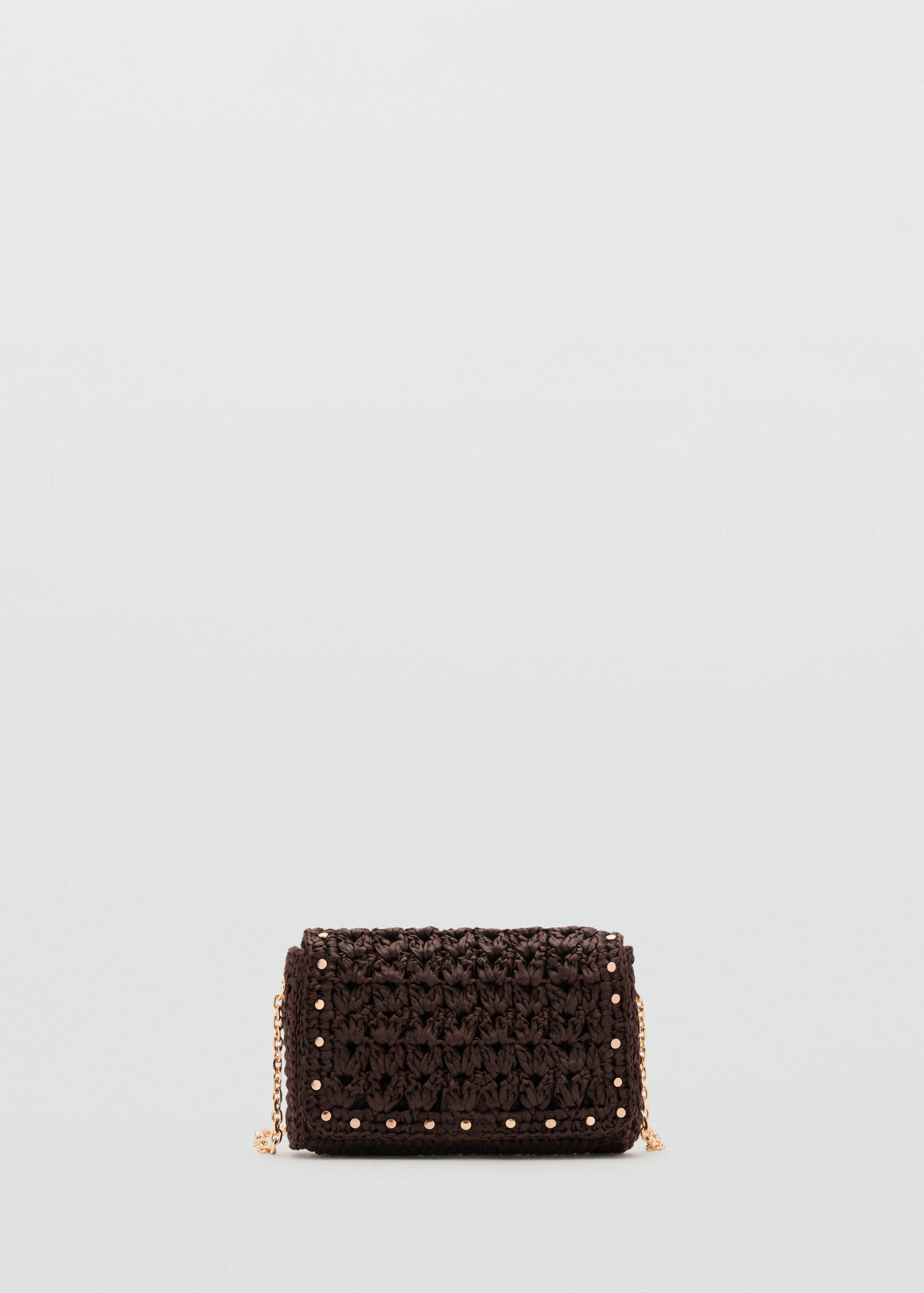 Mini sac bandoulière en fibre naturelle - Article sans modèle