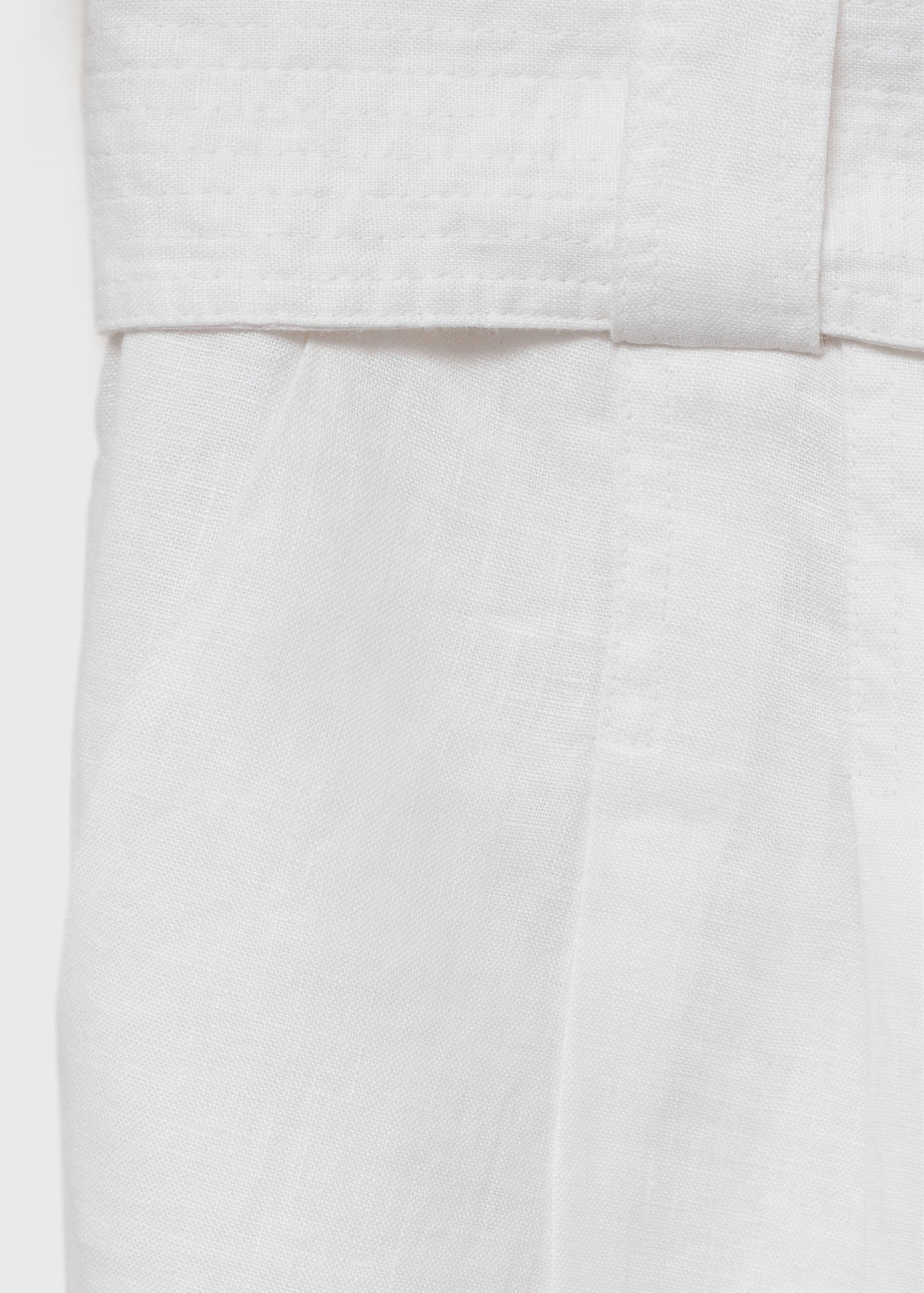 Bermuda lin ceinture - Détail de l'article 0