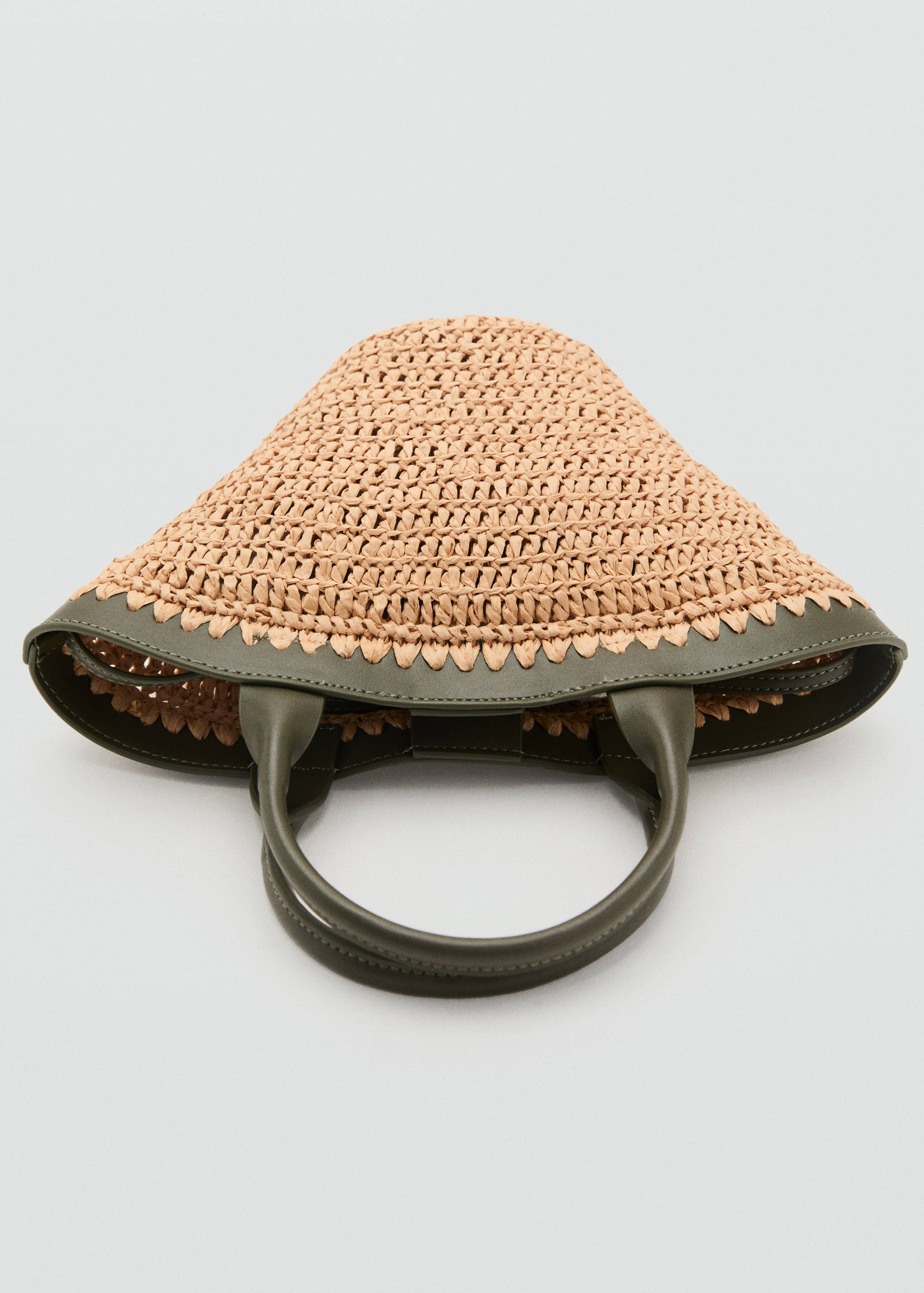 Liten väska med dubbla handtag i naturfiber - Detaljer om artikeln 3