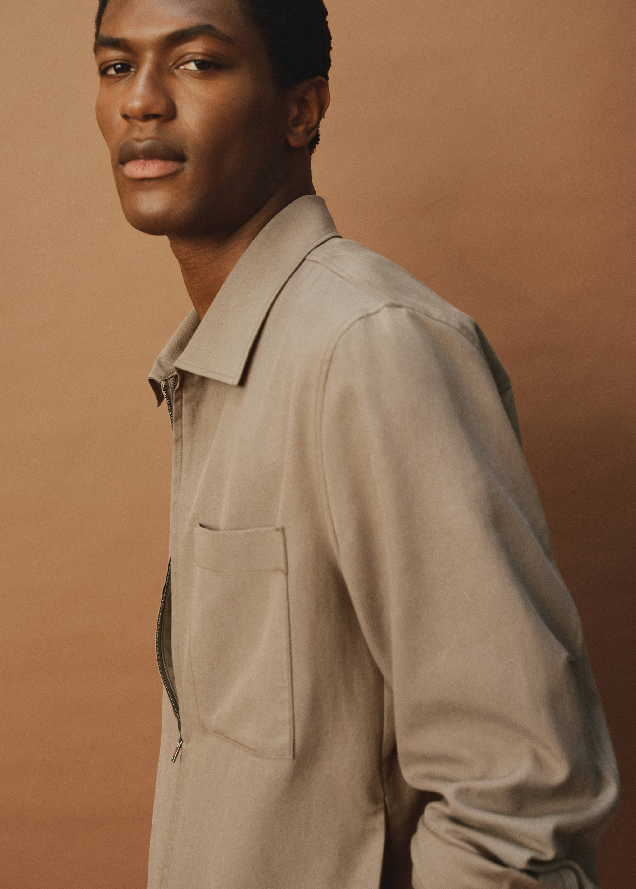 Lyocell jacket with pockets - Details of the article 5