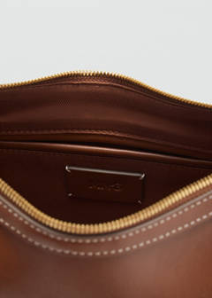 Studded shoulder bag — Leather 2
