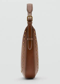 Studded shoulder bag — Leather 3