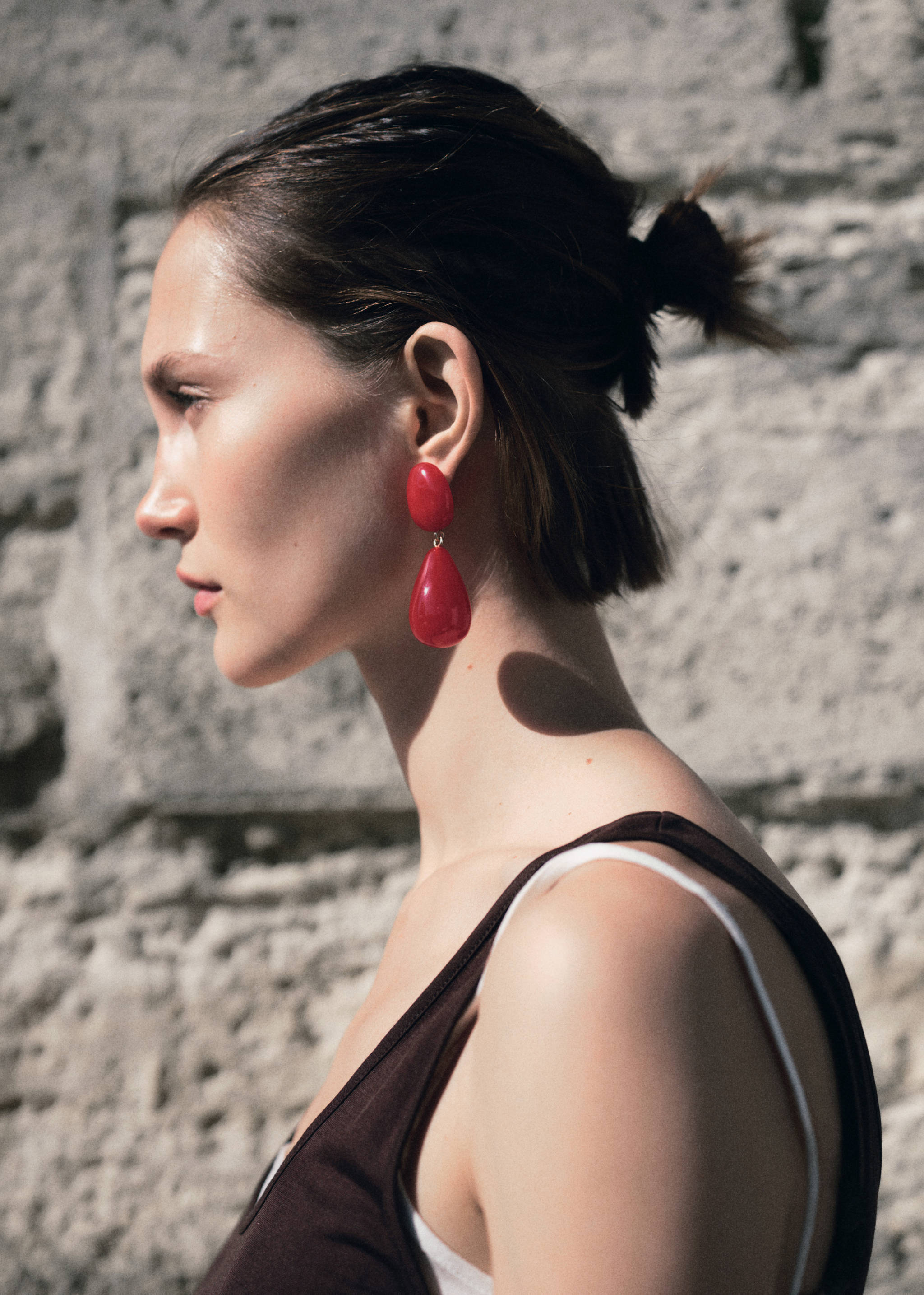 Σκουλαρίκια δάκρυ ρητίνη - Γενικό πλάνο