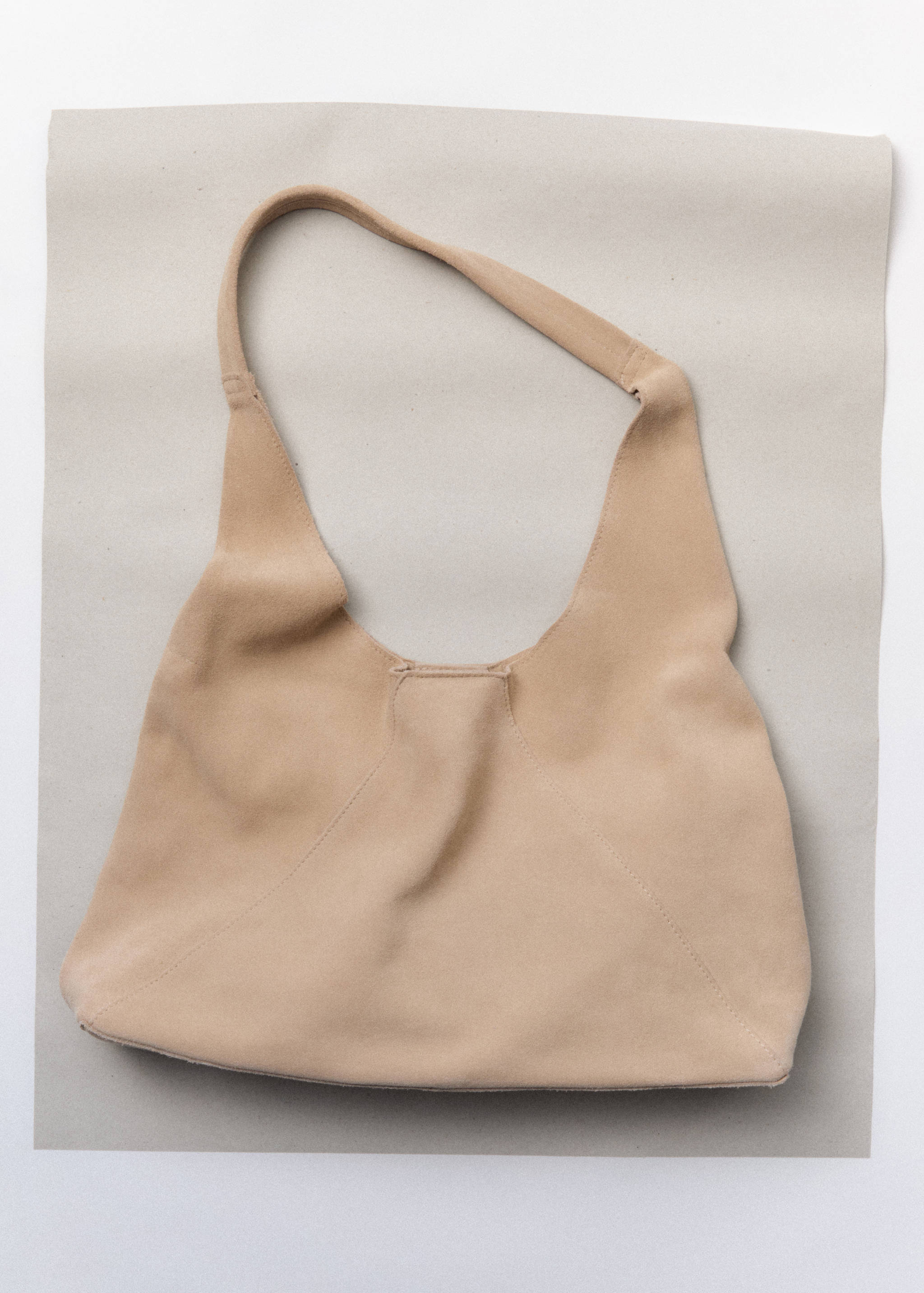 Suede shoulder bag - Details of the article 5