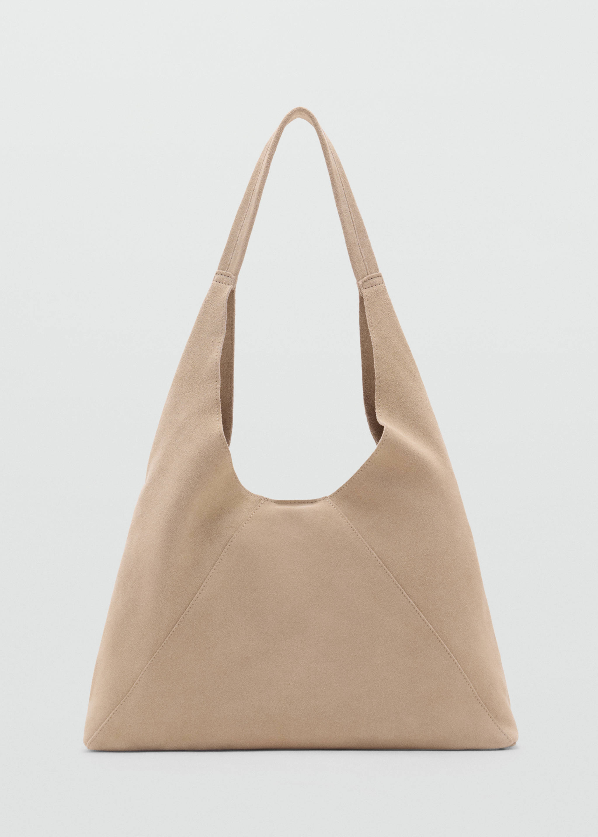 Suede shoulder bag - Article without model