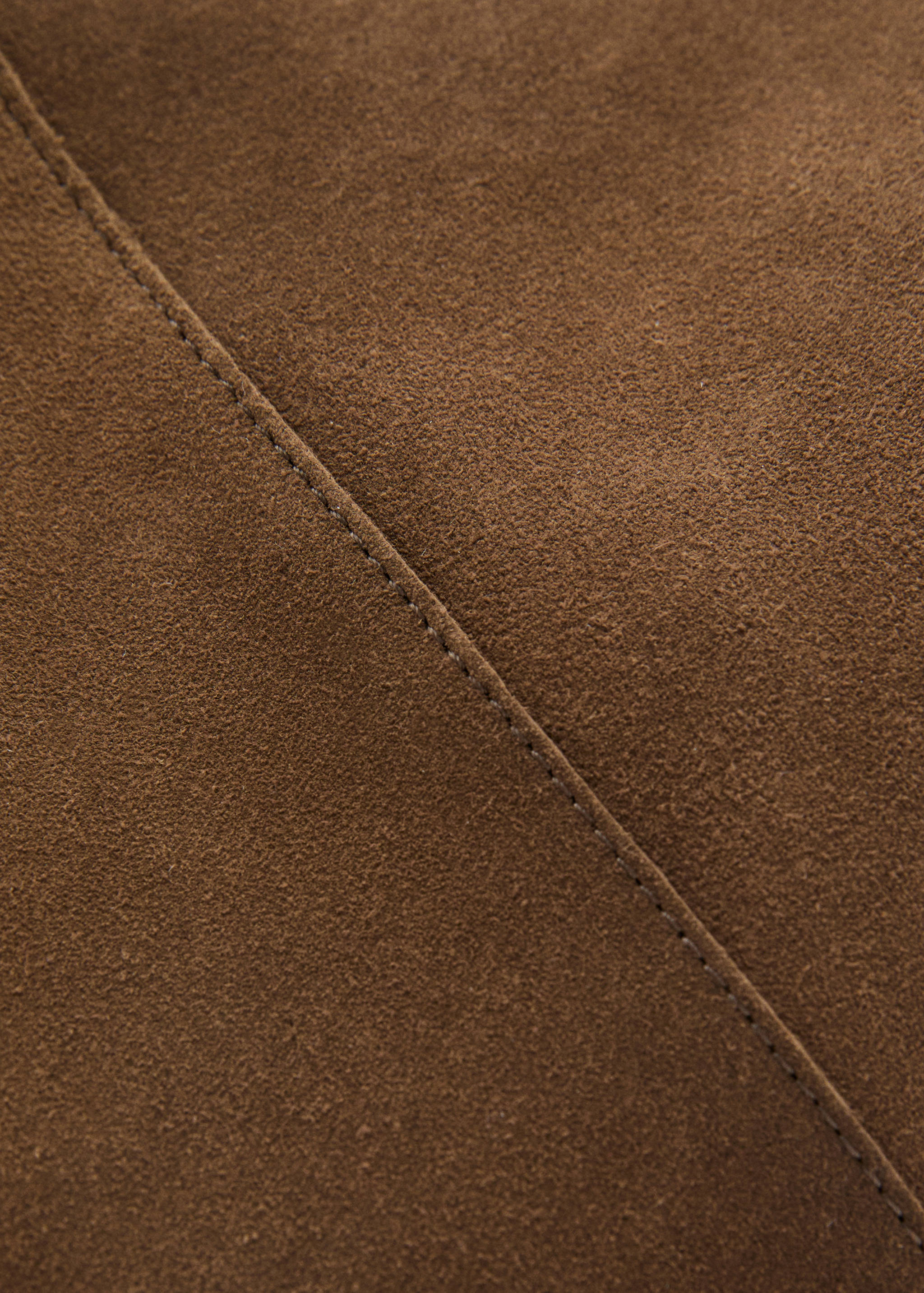 Suede shoulder bag - Details of the article 2