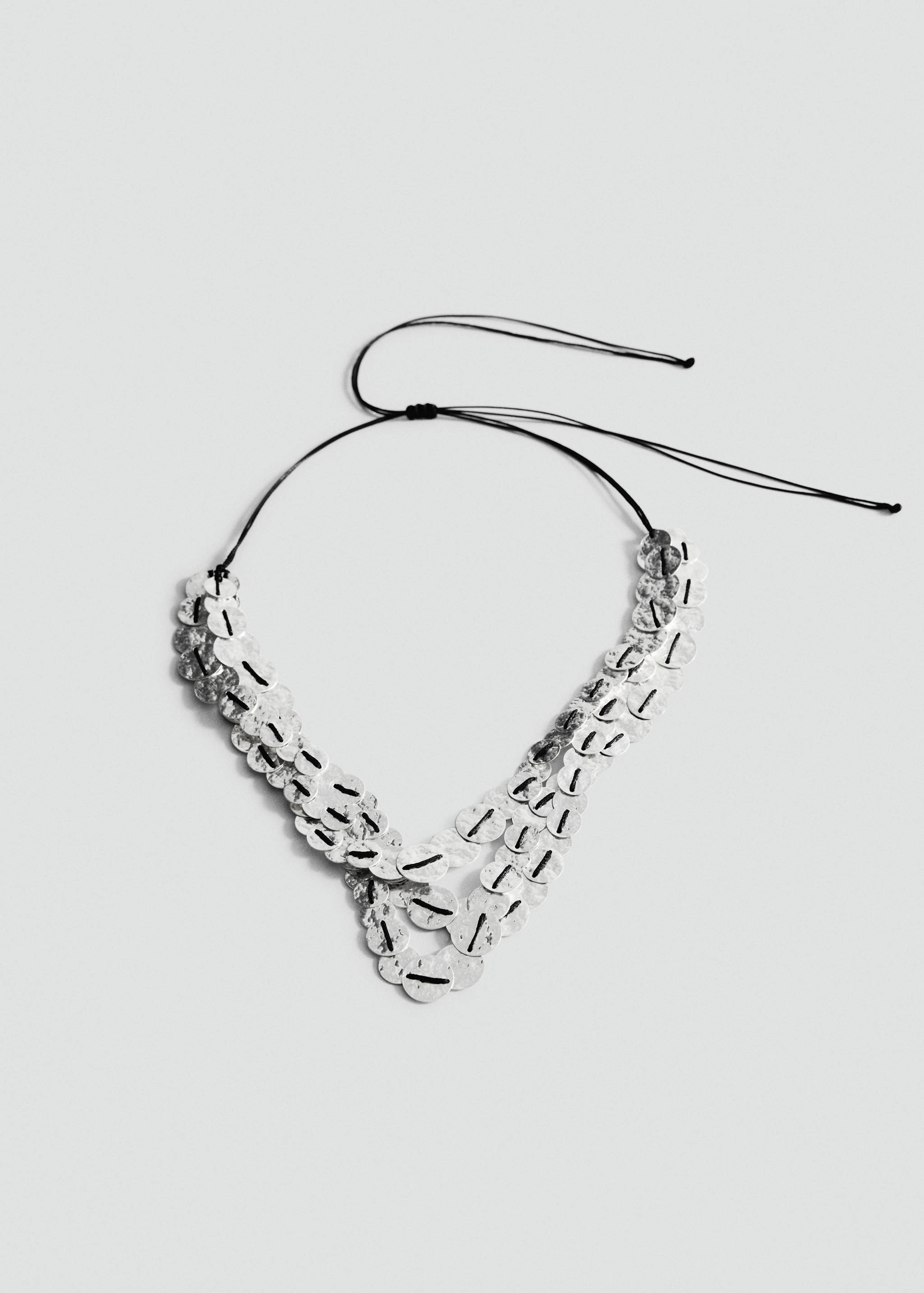 Multiple iron bead necklace - Article without model