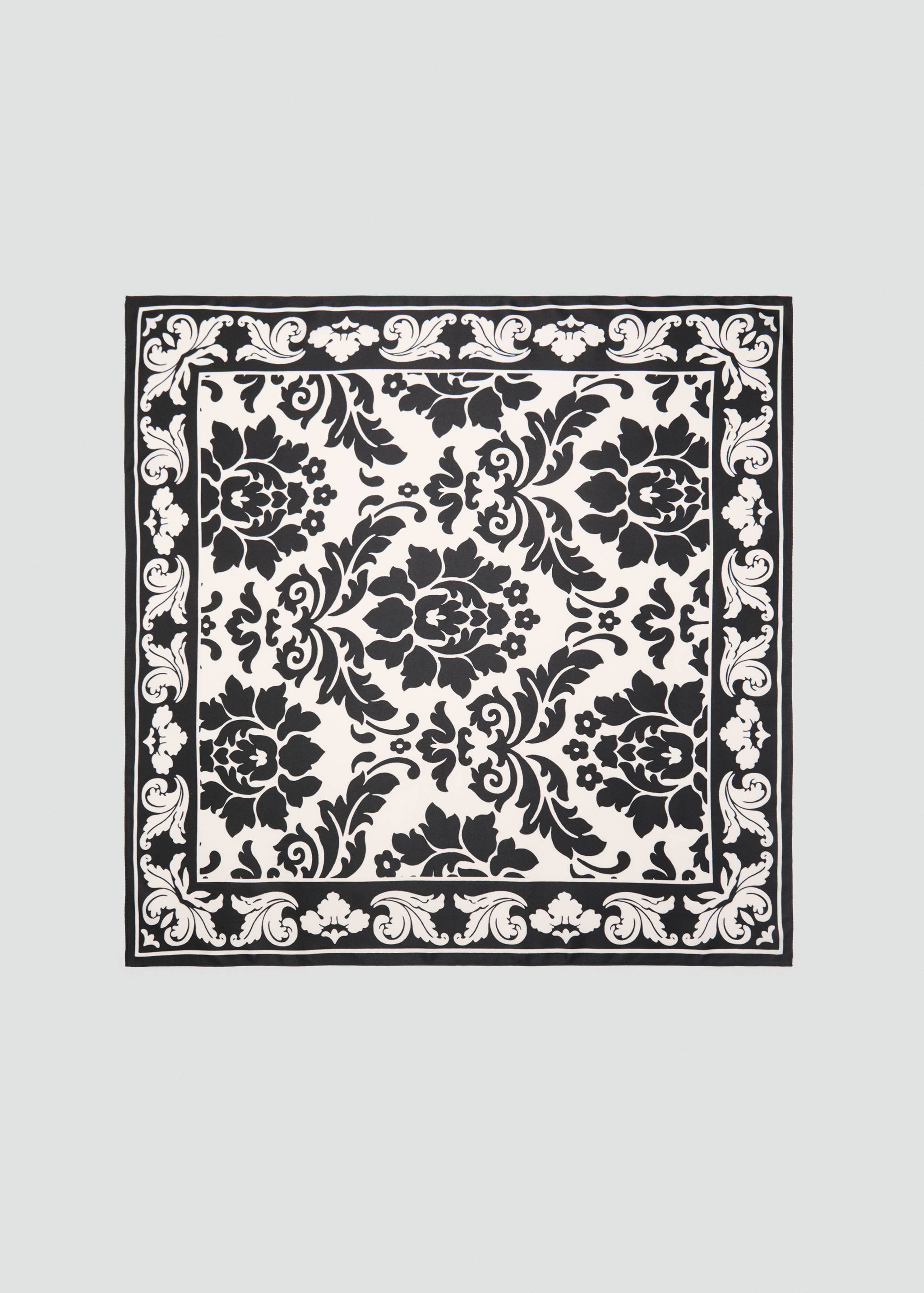 Syal motif dua warna - Barang tanpa model