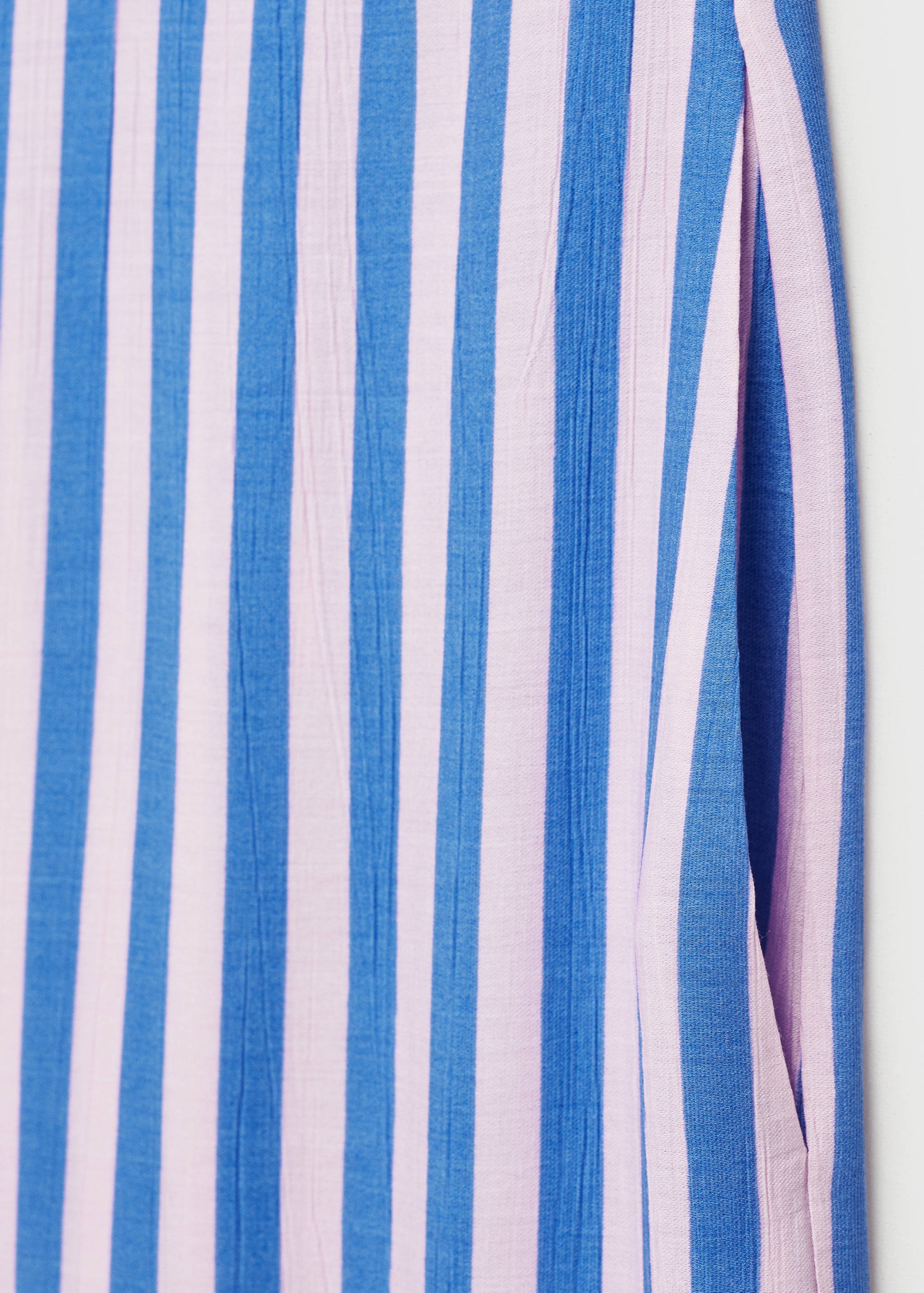 Celana panjang straight motif garis-garis - Rincian barang 8