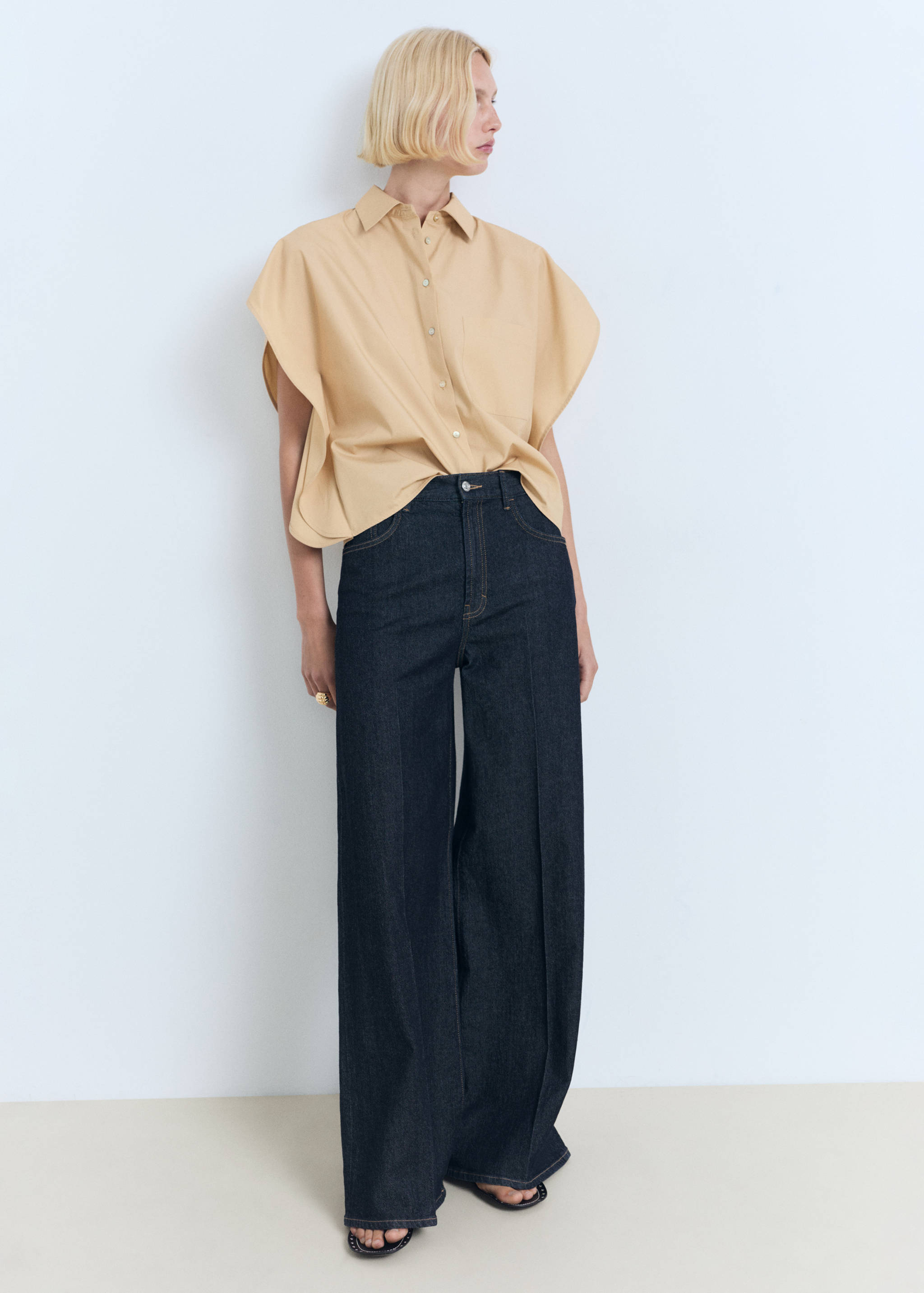 Kortärmad oversize t-shirt - Detaljer om artikeln 2