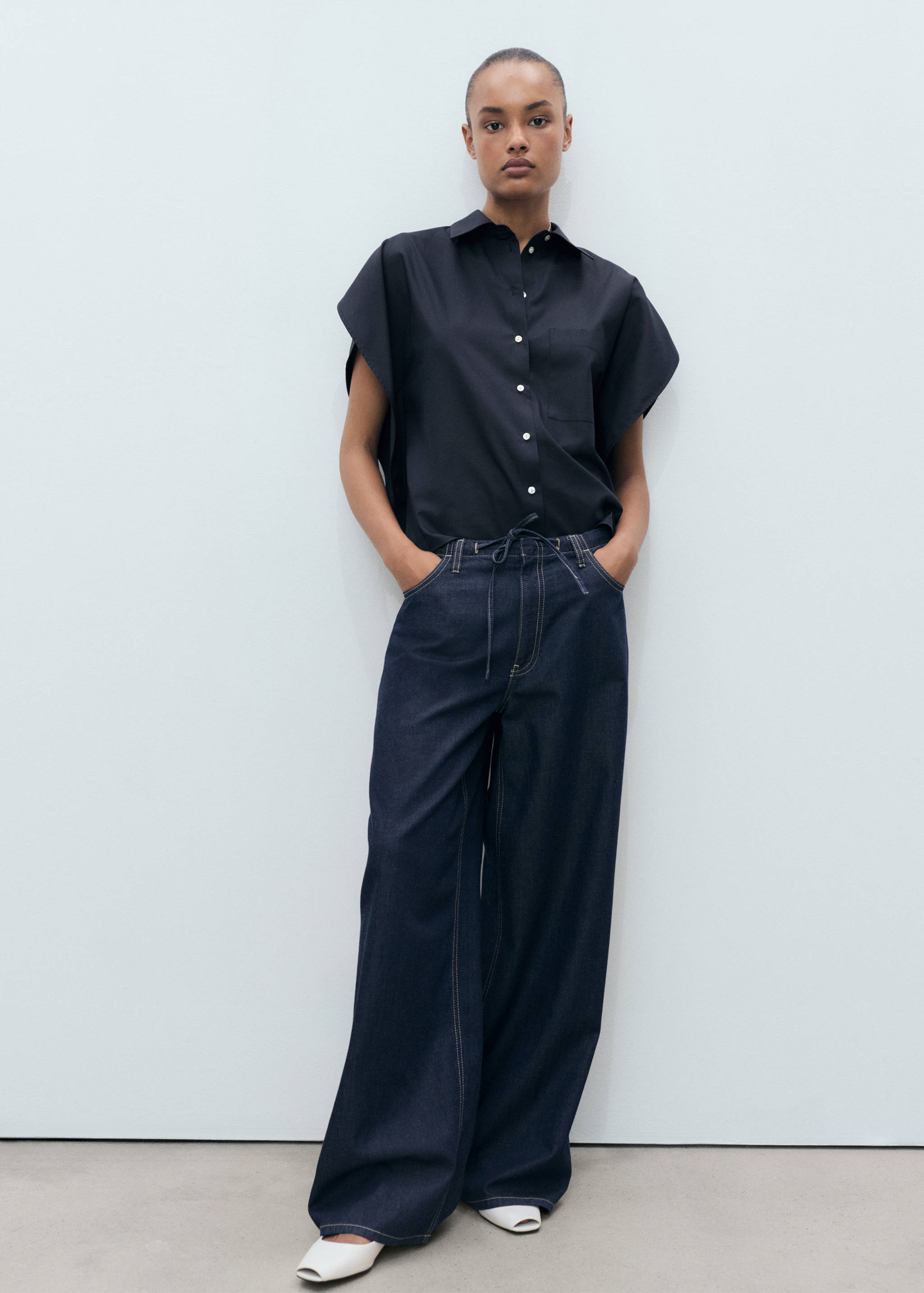 Koszula oversize z krótkim rękawem - Szczegóły artykułu 2