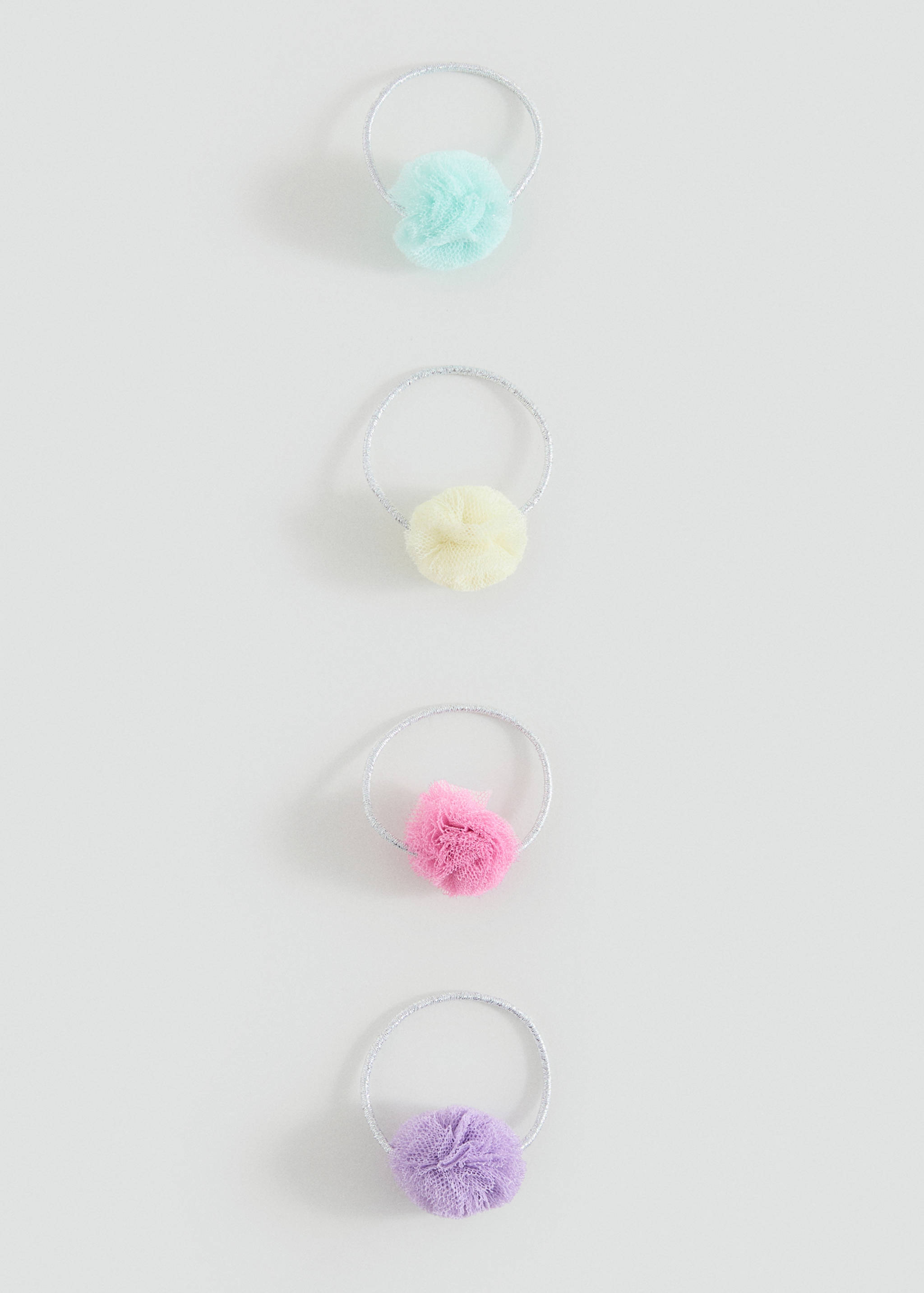 Pack of 4 scrunchies - Article without model