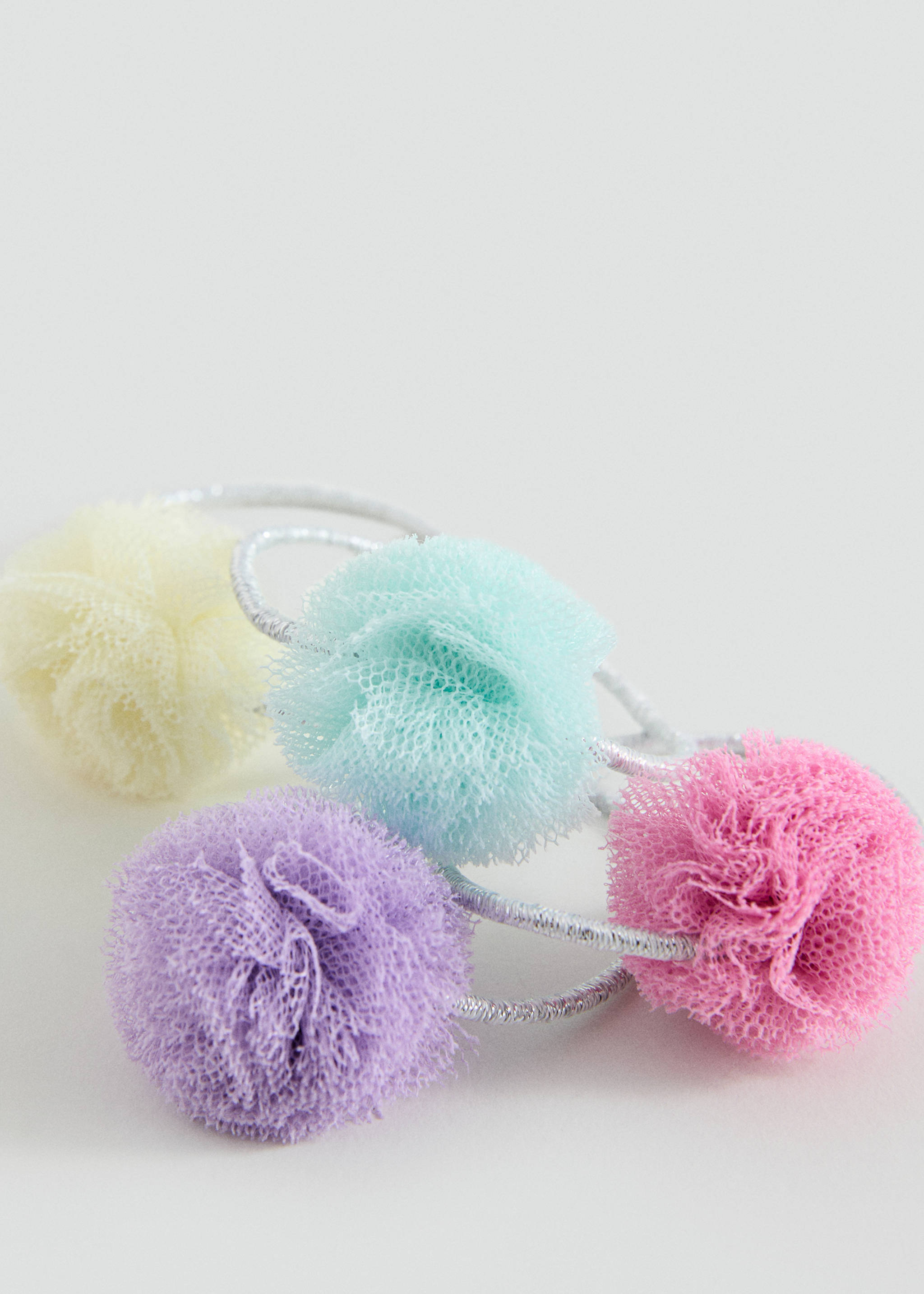 Pack of 4 scrunchies - Medium plane