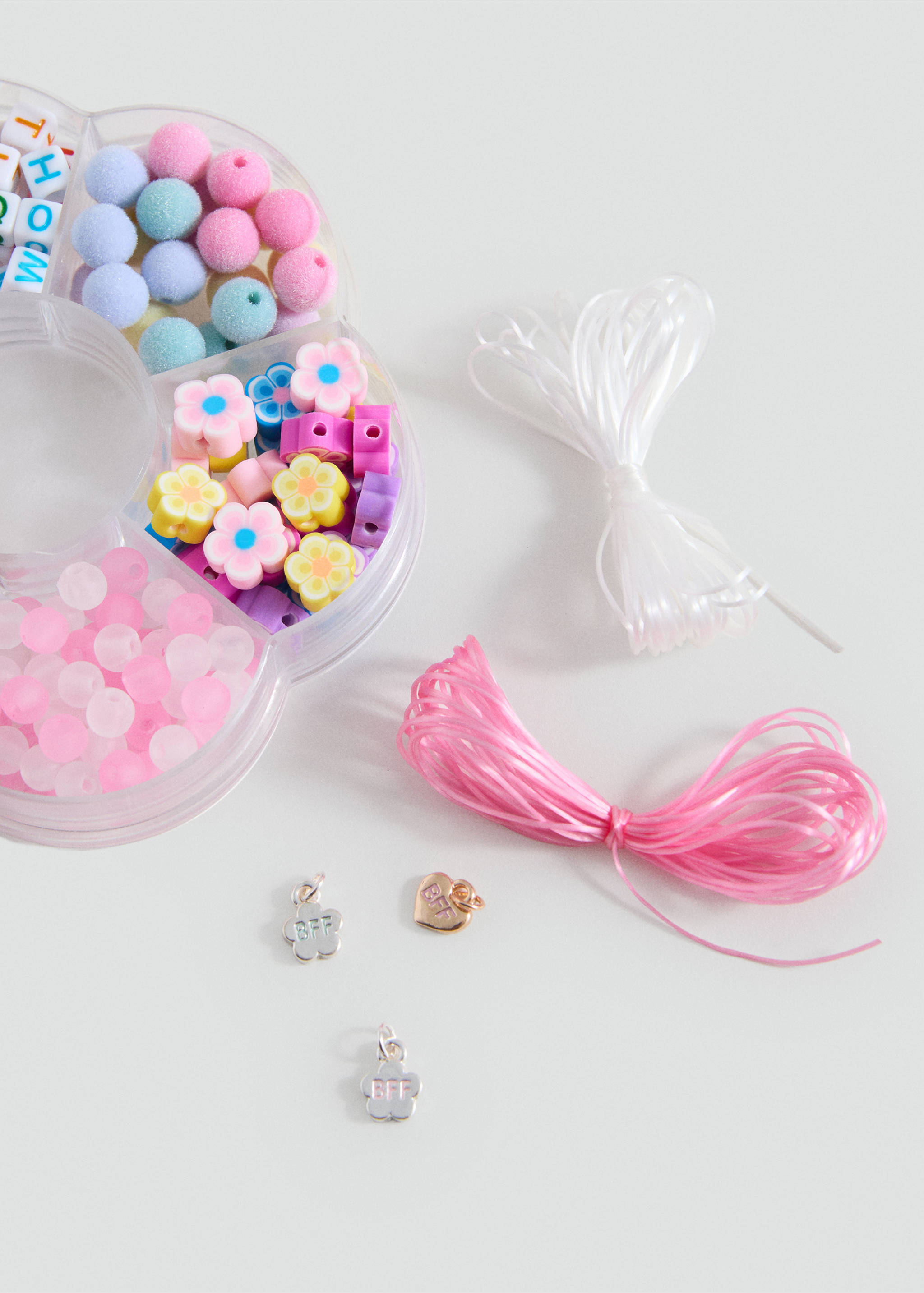 Set collares - Plano medio, Rosa. Ref: 17031164-00.