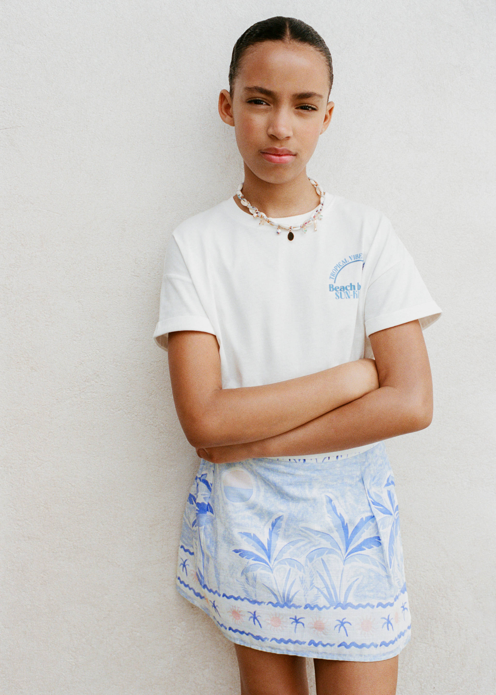 Short-sleeved printed t-shirt - Details of the article 6