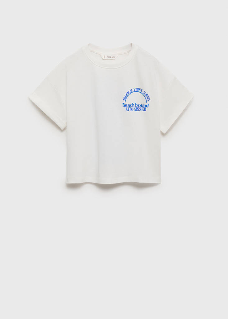 Short-sleeved printed t-shirt — Off White