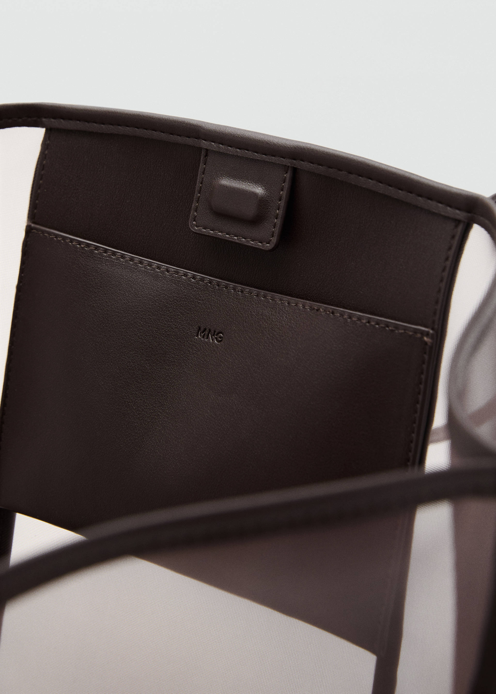 Bolso shopper semitransparente - Detalle del artículo 2