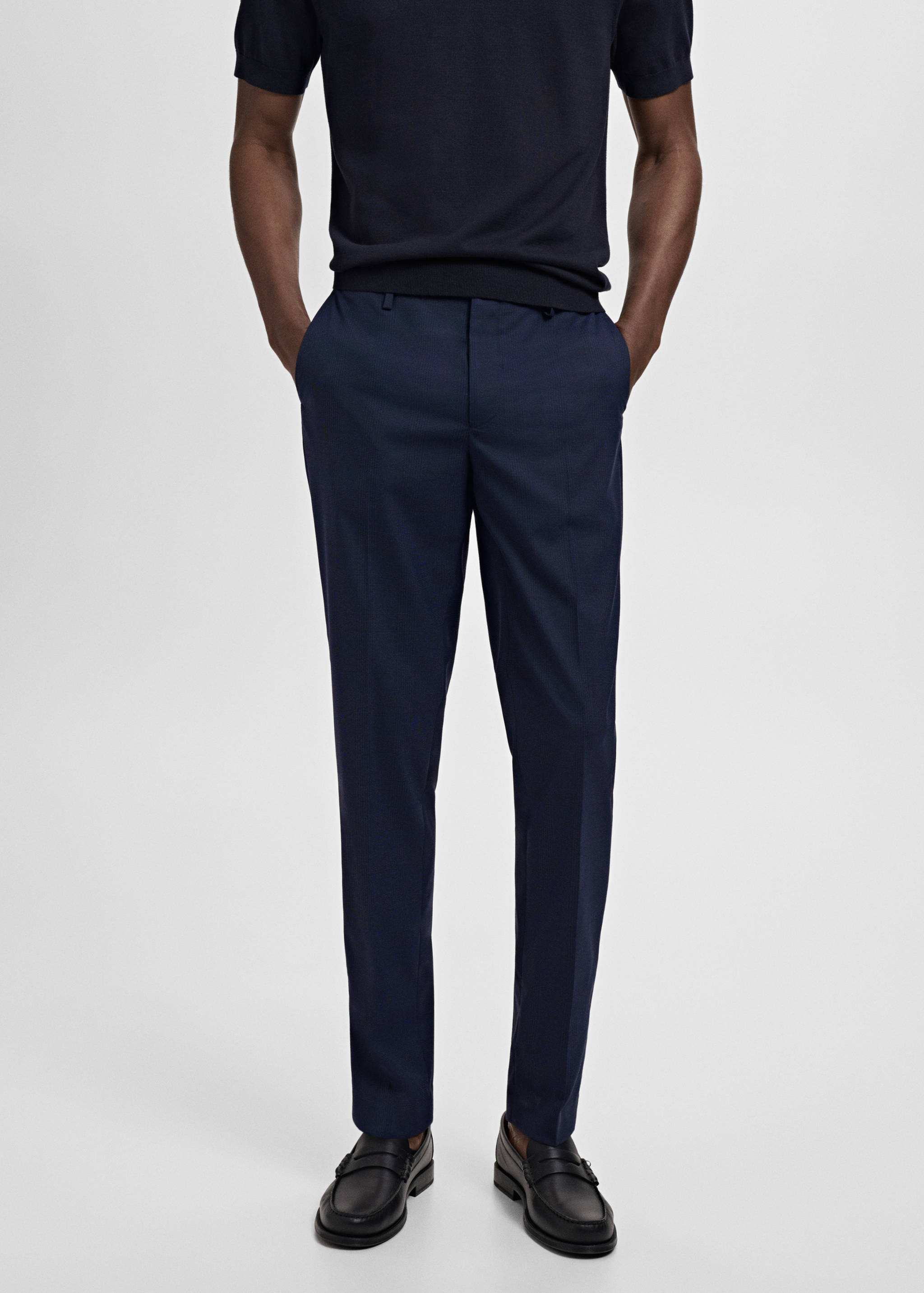 Pantalon costume Milán slim-fit - Plan moyen