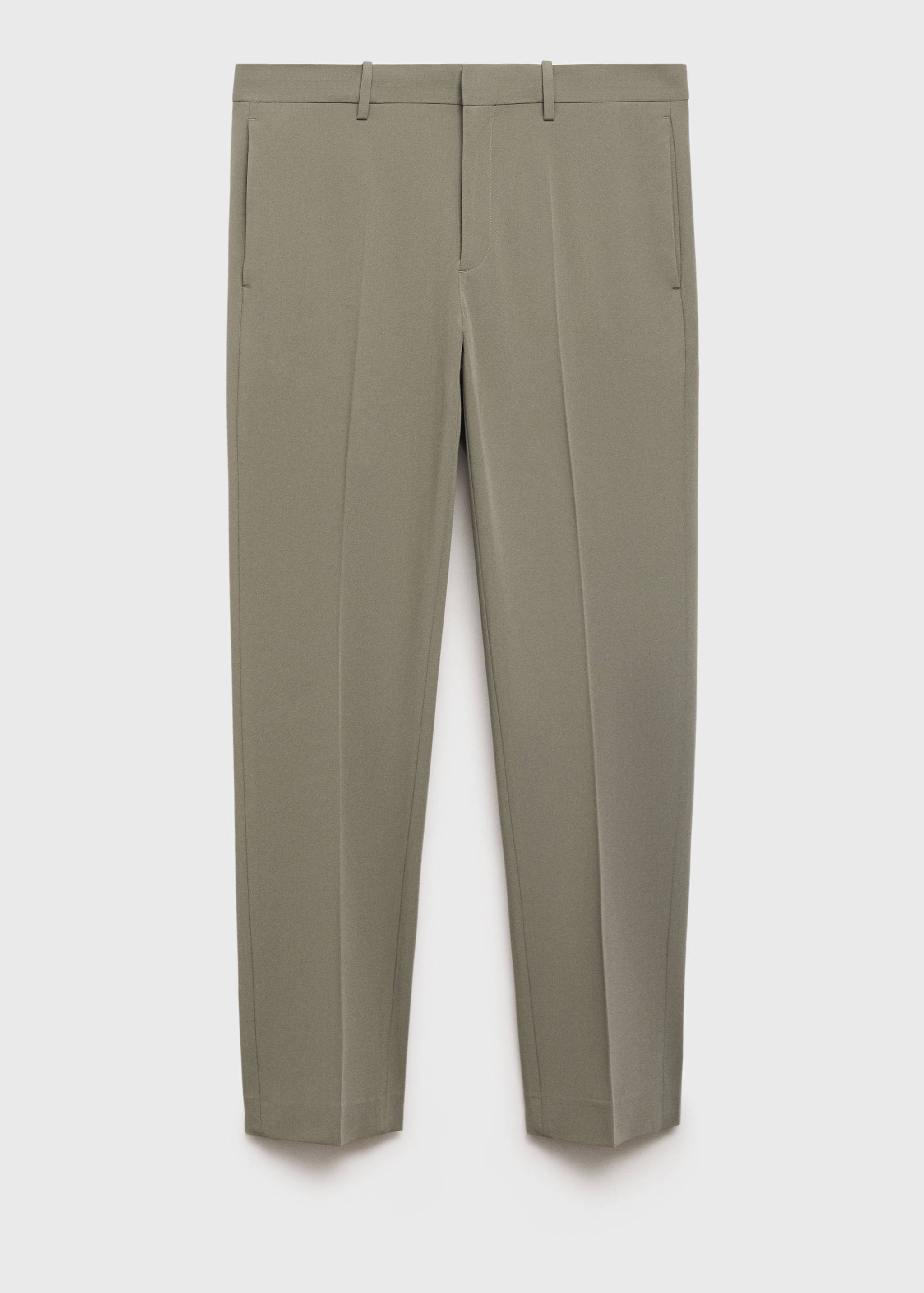 Stretch fabric super slim-fit suit trousers - Article without model