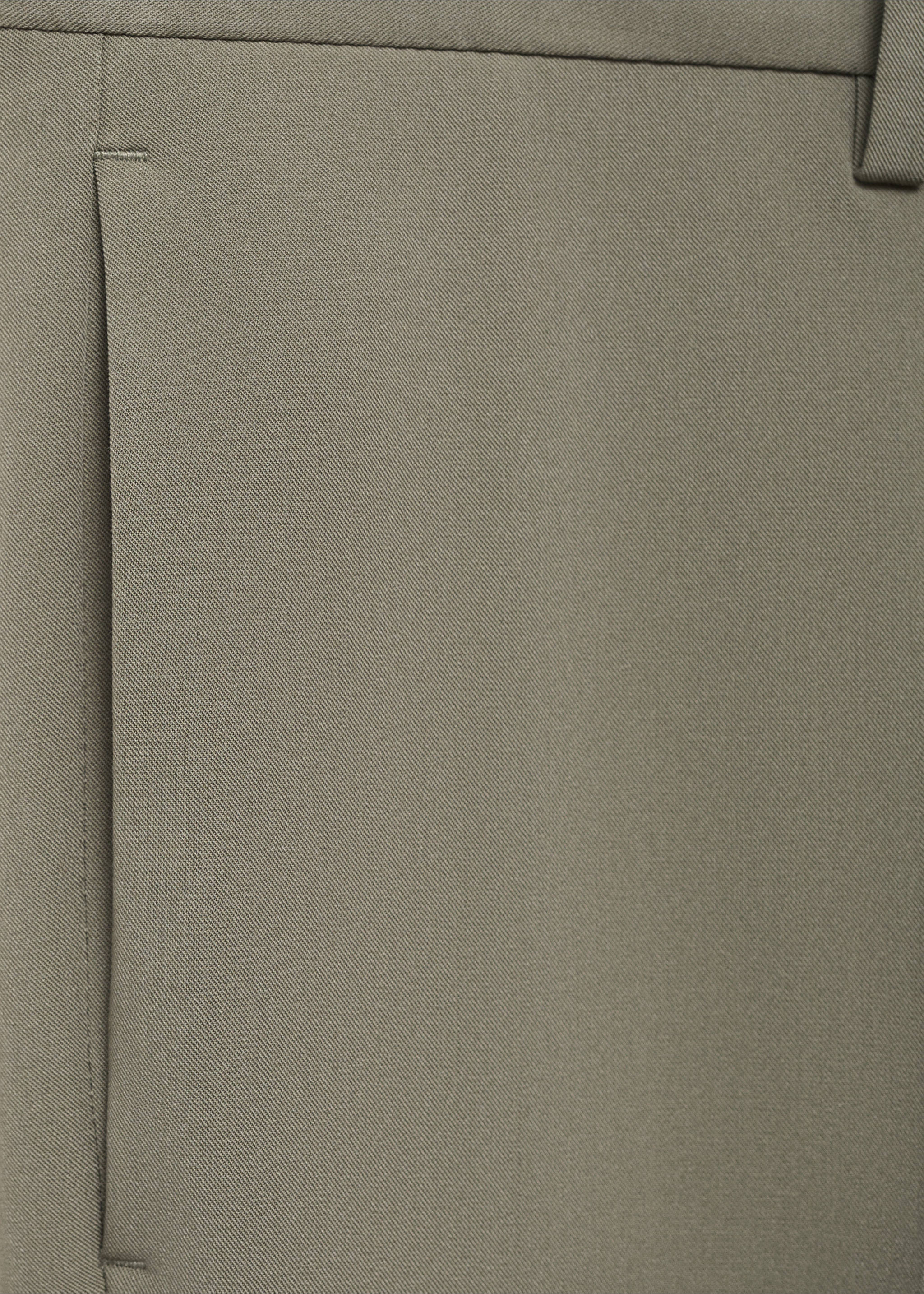 Pantalón traje París super slim fit - Detalle del artículo 0, Verde. Ref: 17031181-00.