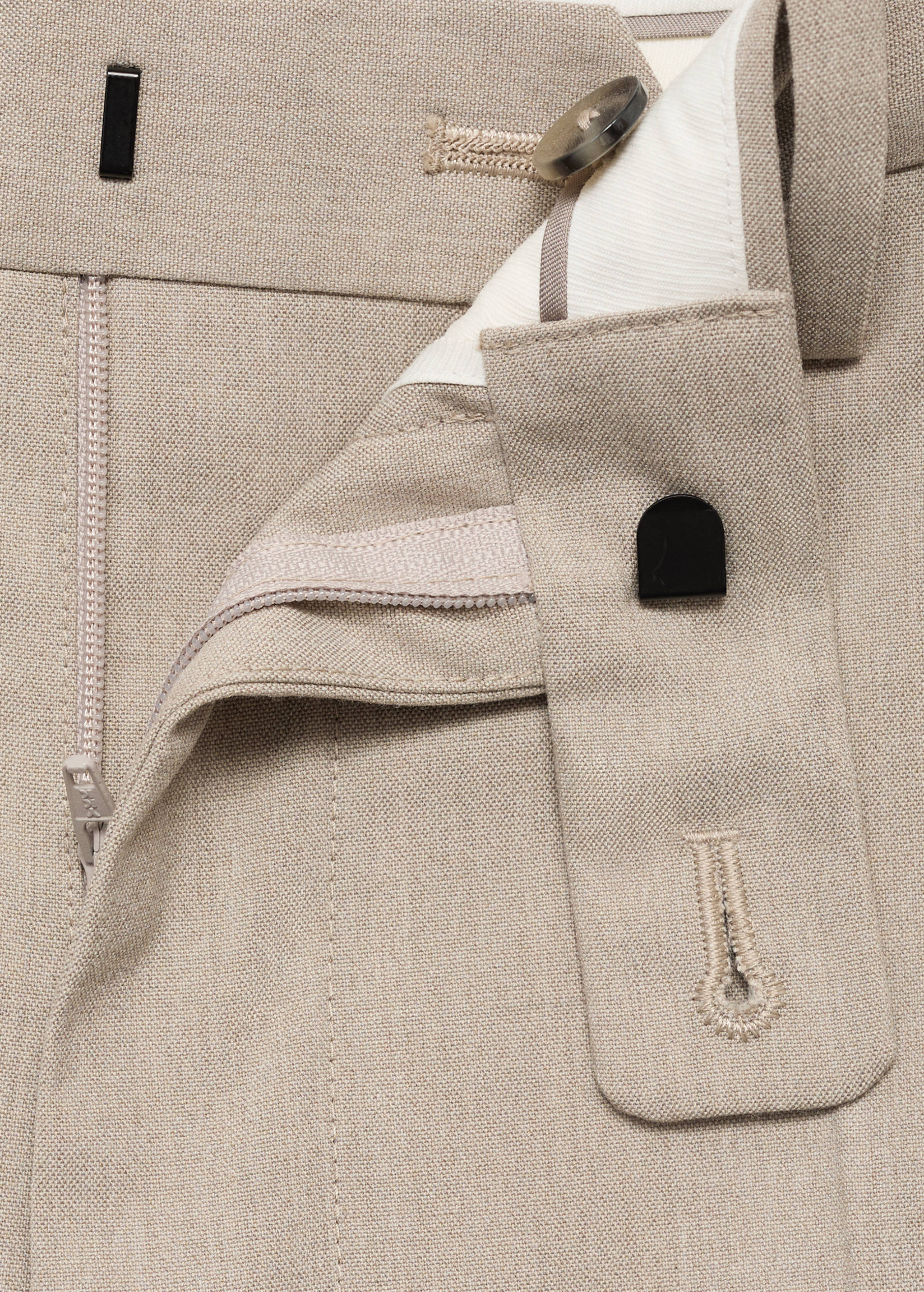 Monaco slim-fit suit pants - Details of the article 8