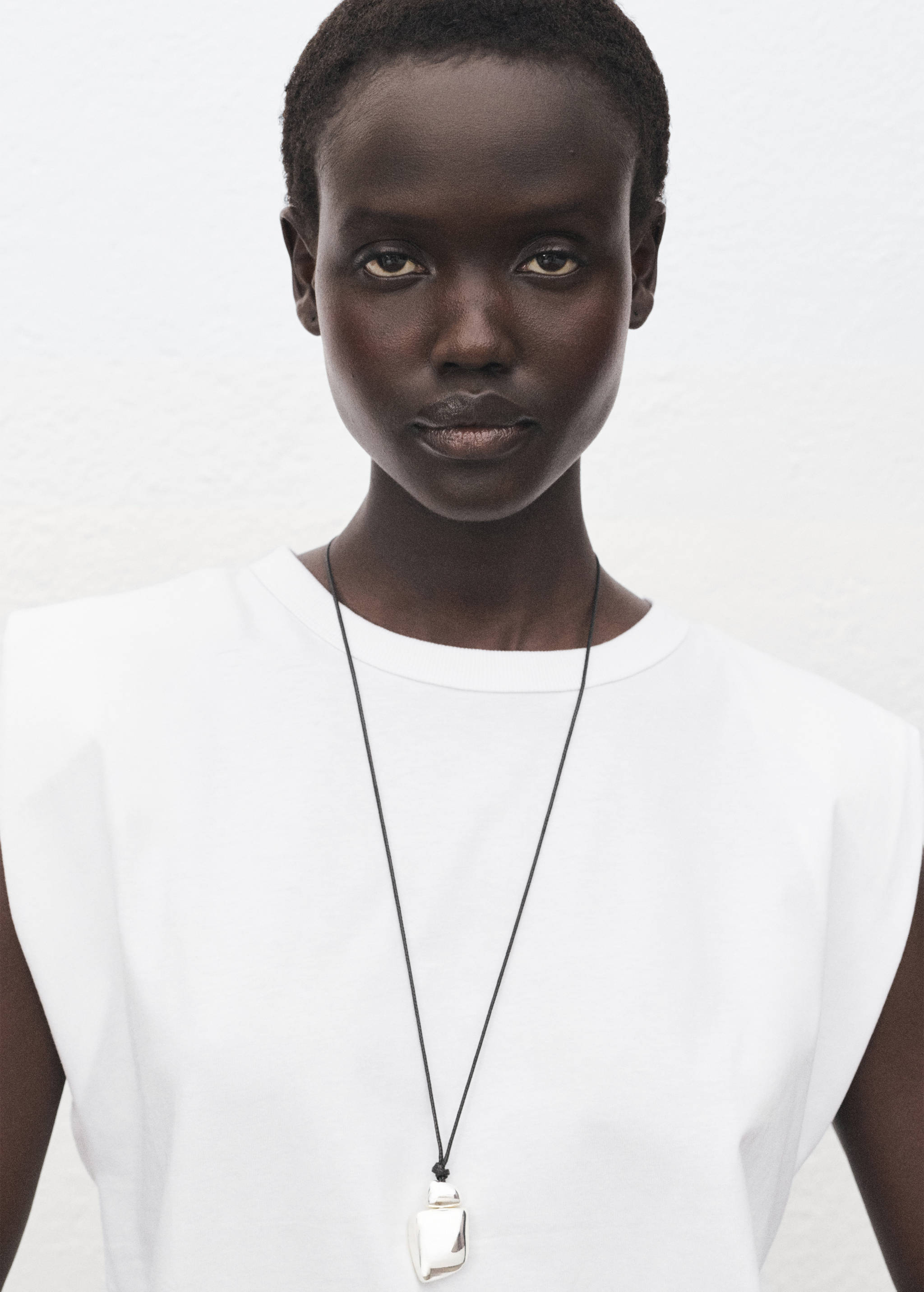 T-shirt épaulettes manches courtes - Détail de l'article 6