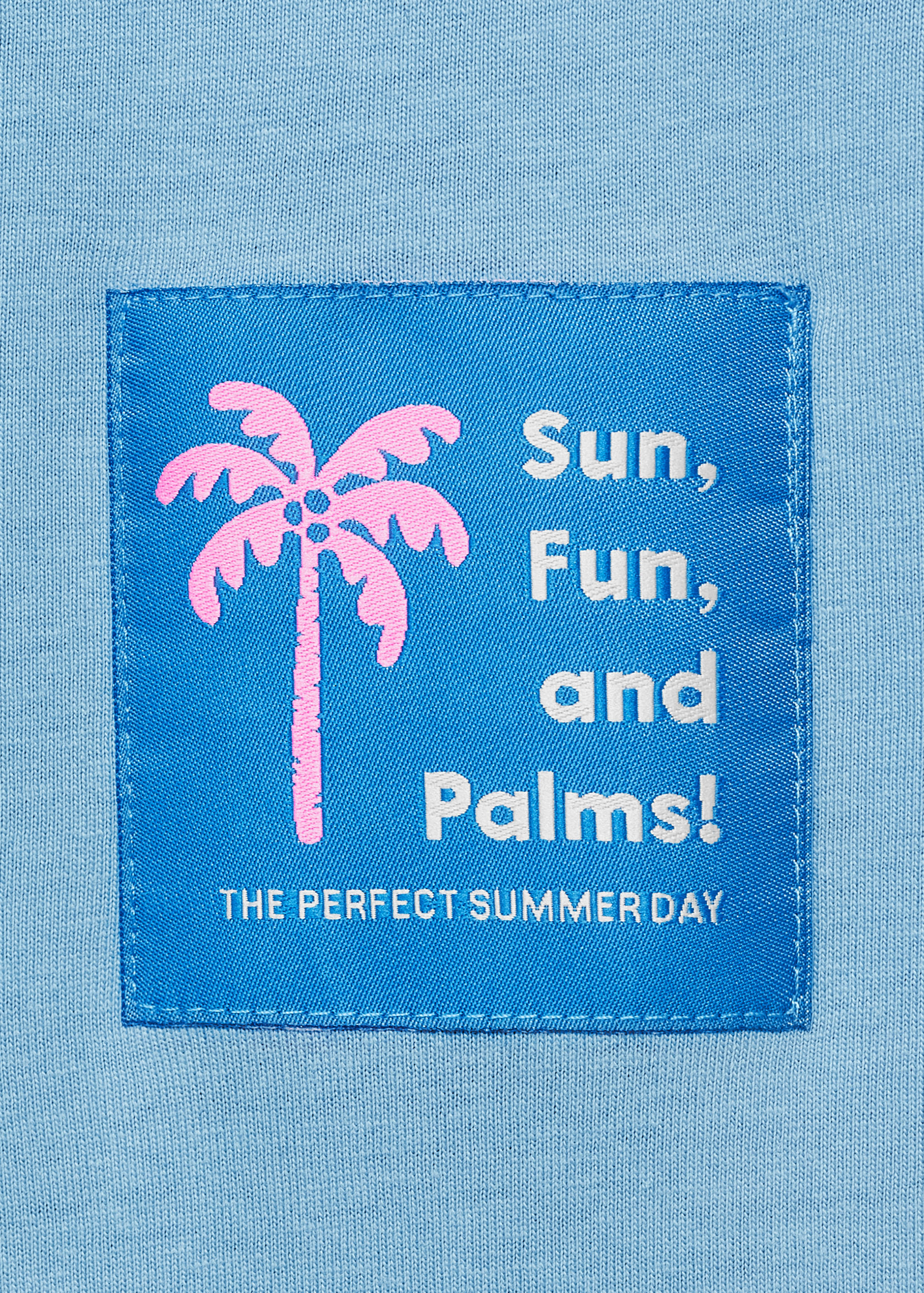 Printed cotton-blend t-shirt - Details of the article 8