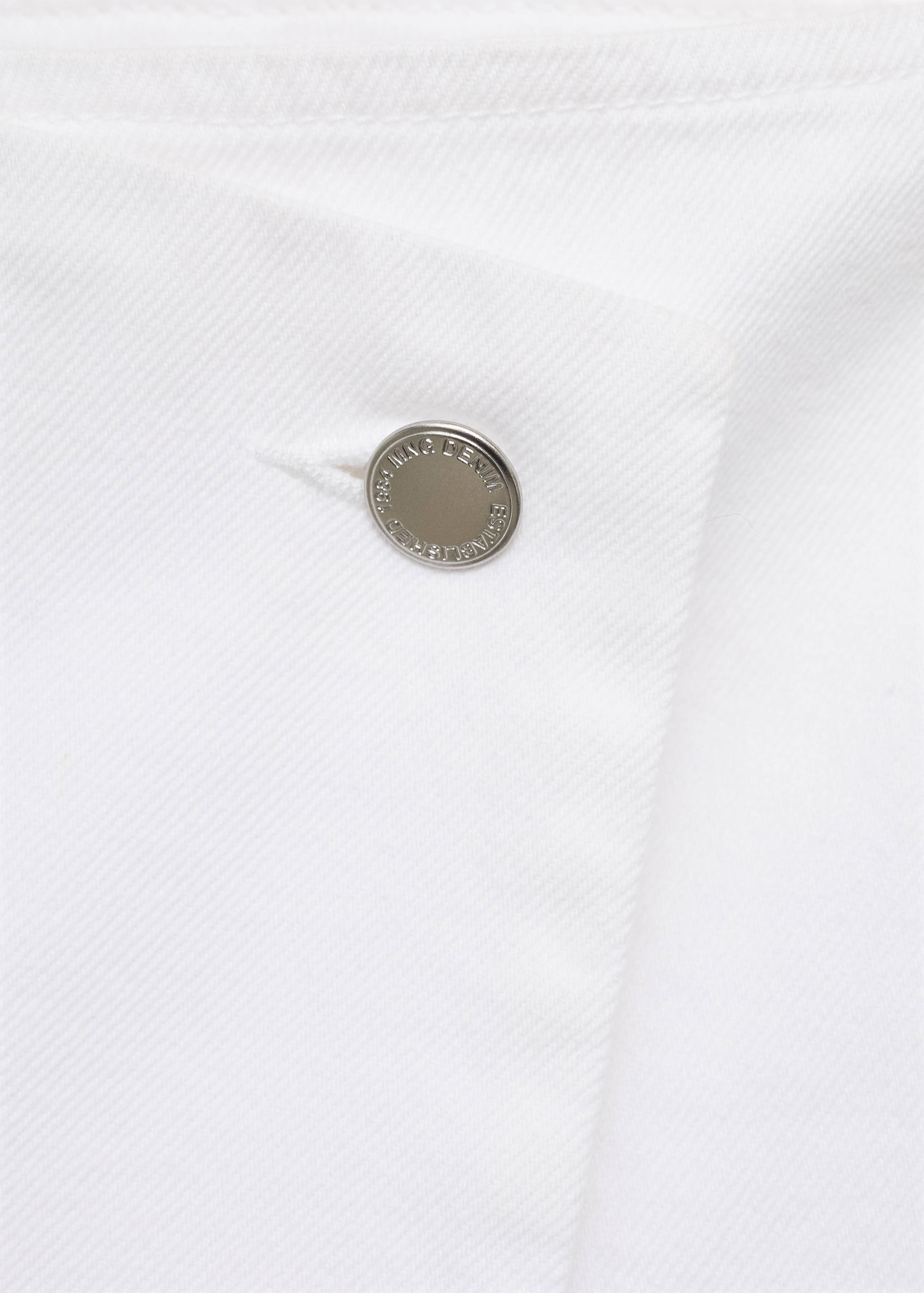 Überkreuzter Jeans-Hosenrock - Detail des Artikels 8