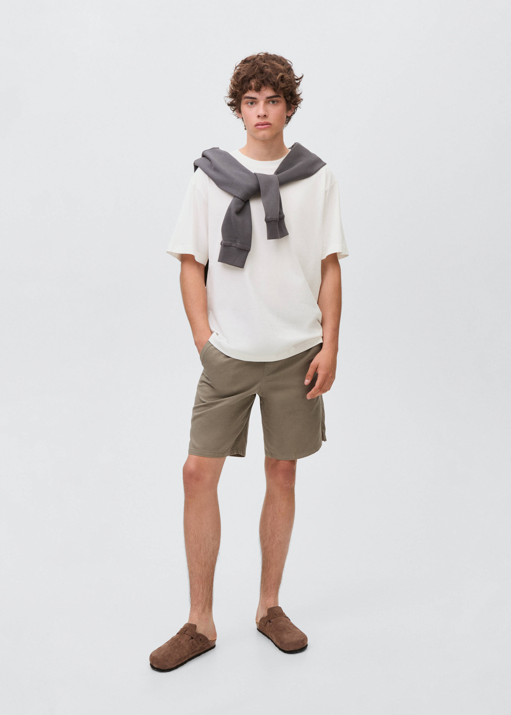 Camiseta algodón básica - Plano general