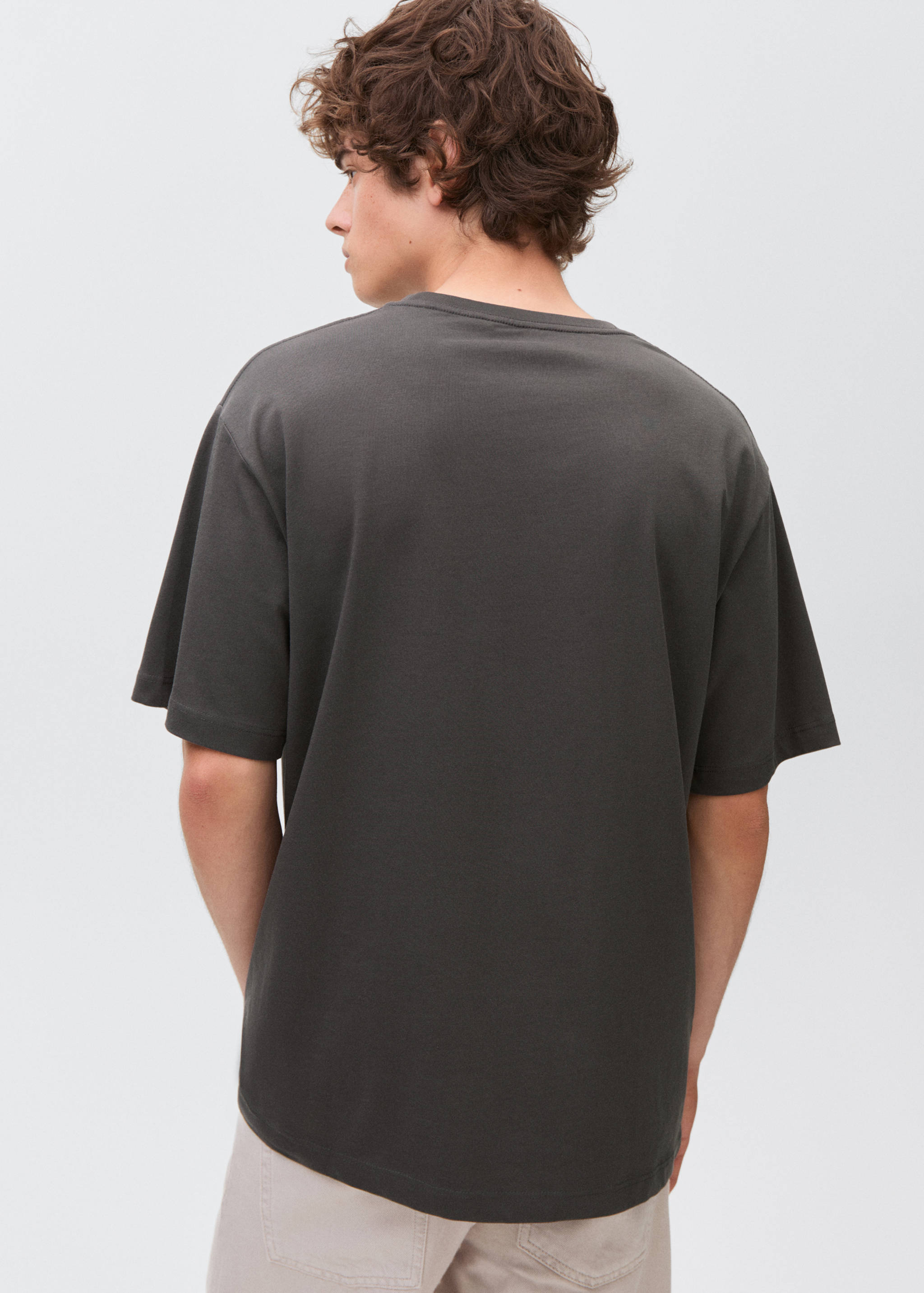 Camiseta básica algodón - Reverso del artículo