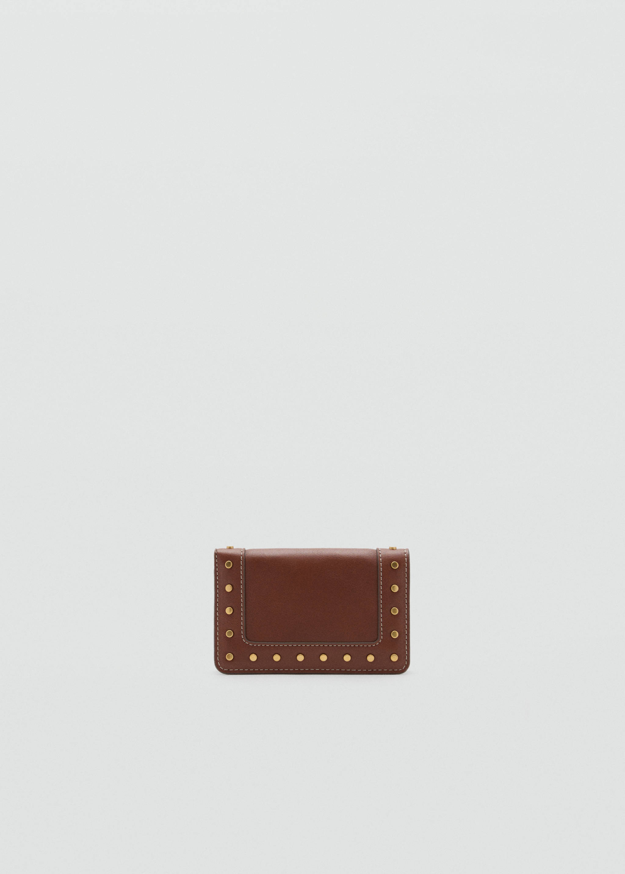 Studded wallet with flap - Article without model
