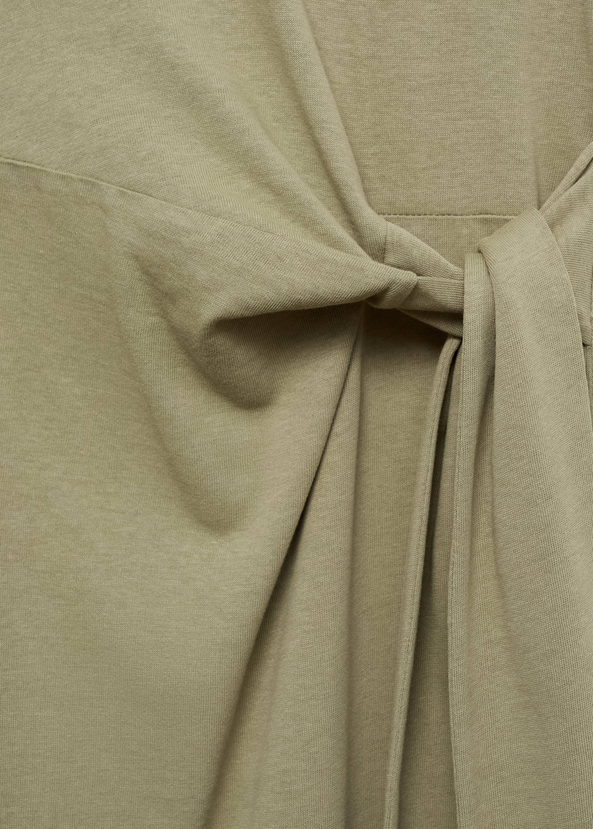 Robe midi coton nœud - Détail de l'article 8
