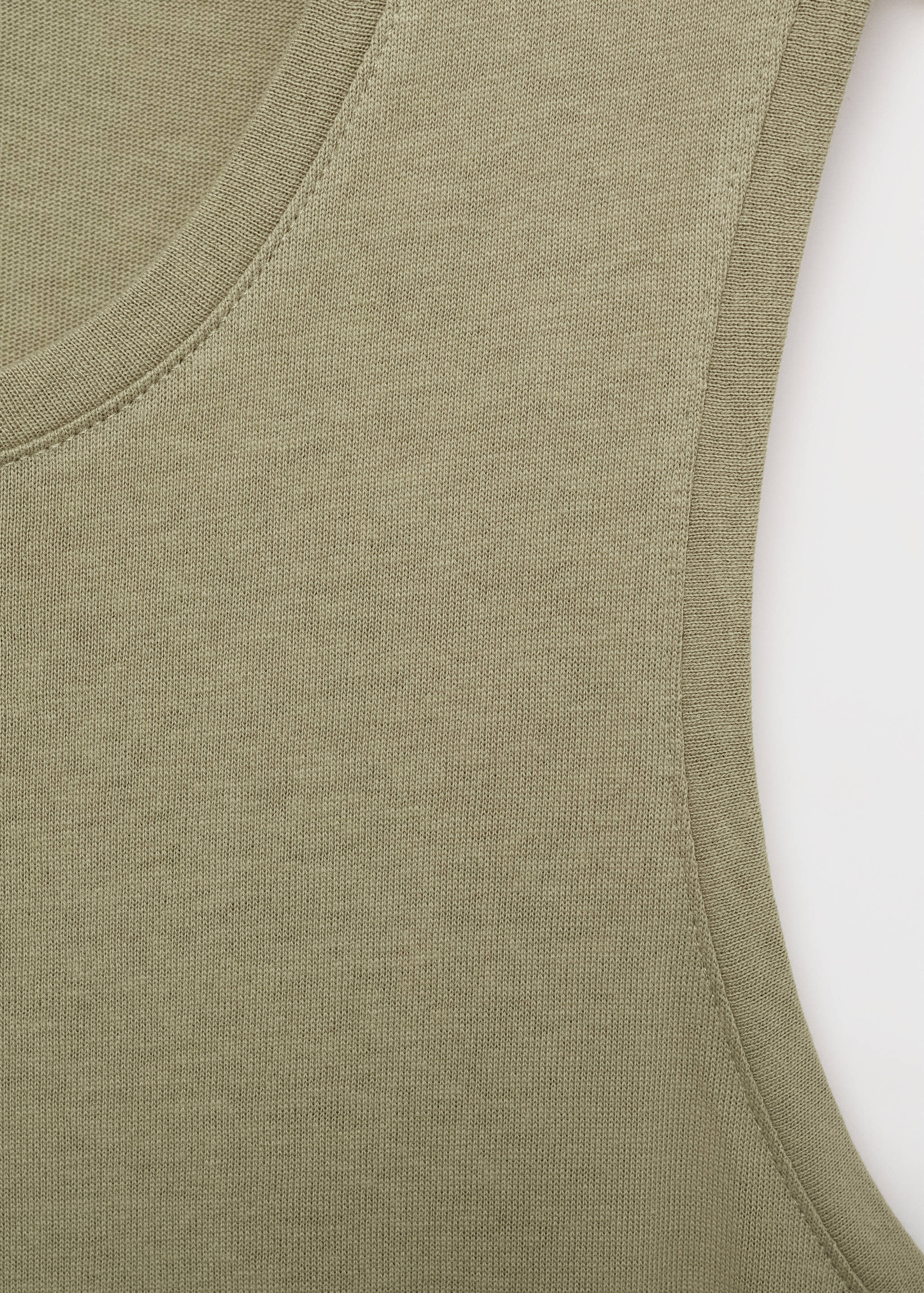 Robe midi coton nœud - Détail de l'article 0