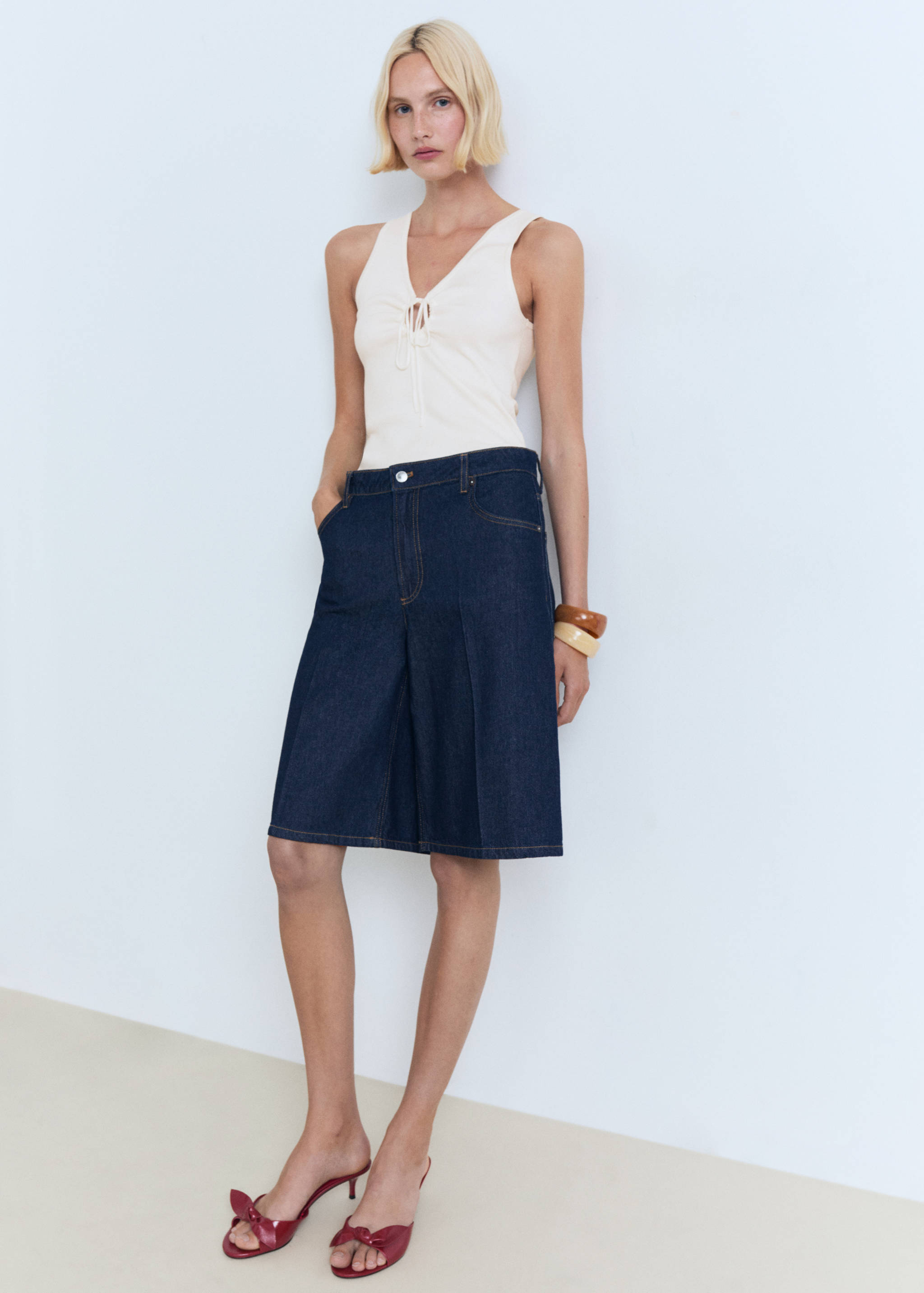 Bow knit top - General plane