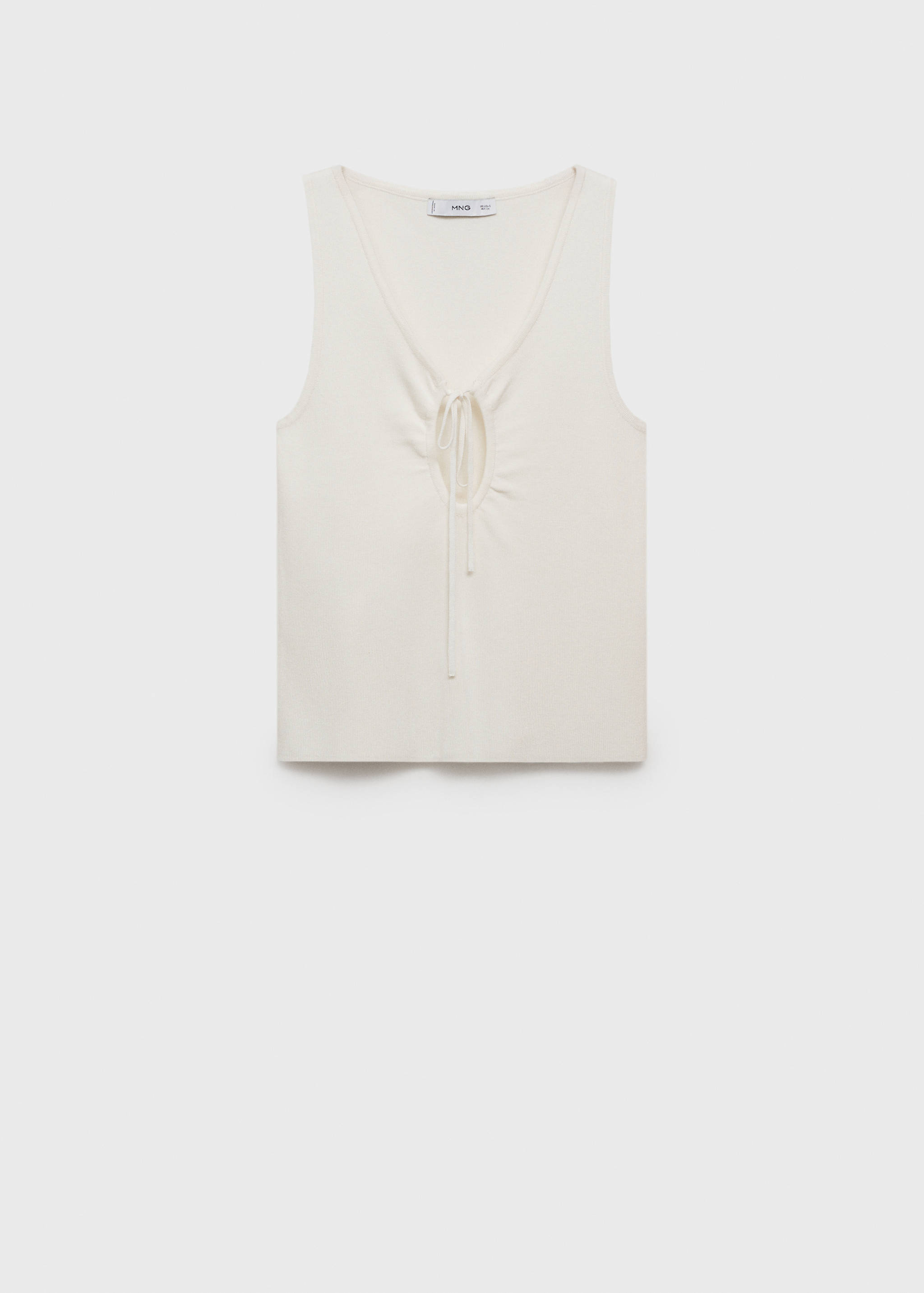 Bow knit top - Article without model