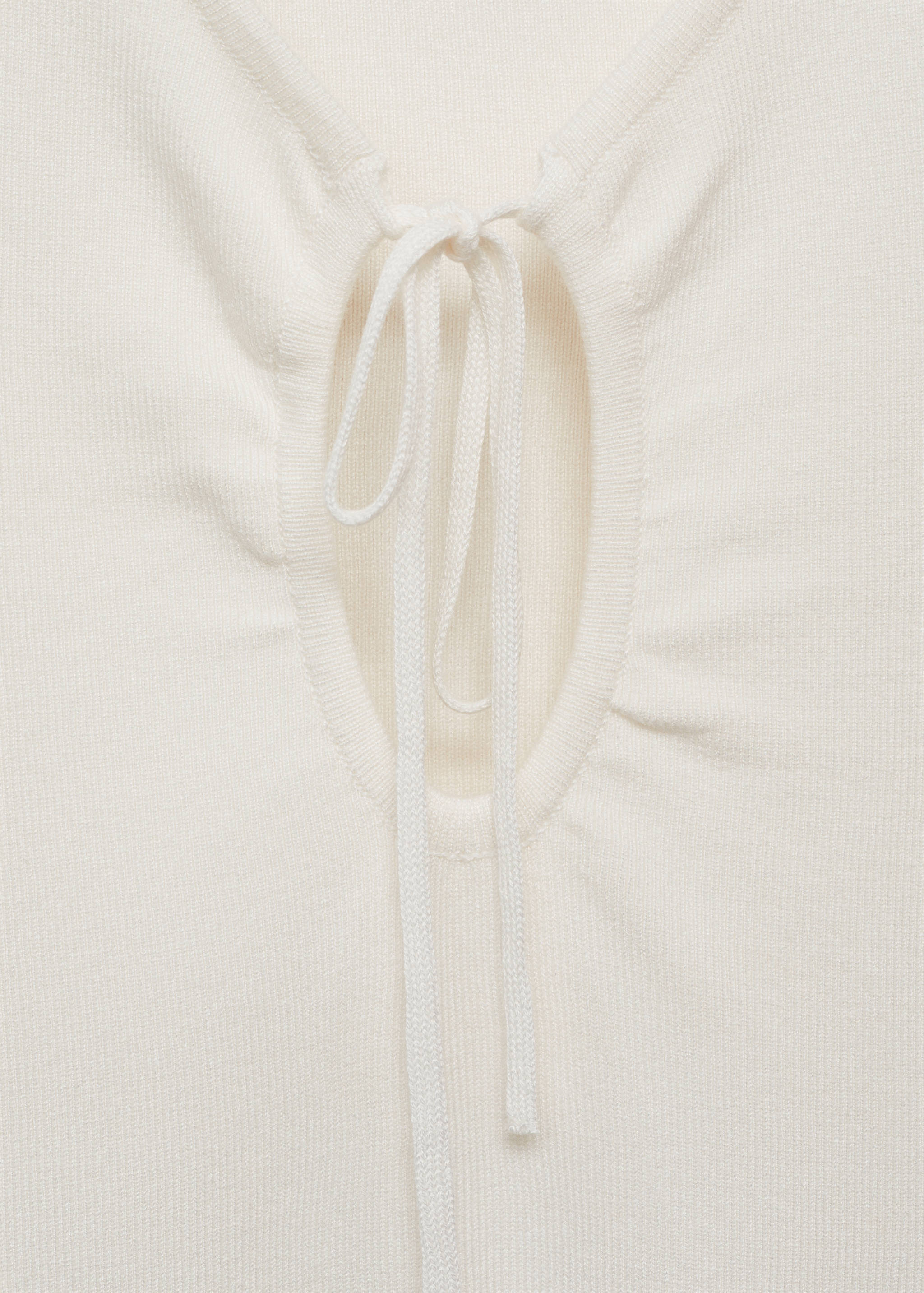 Bow knit top - Details of the article 8